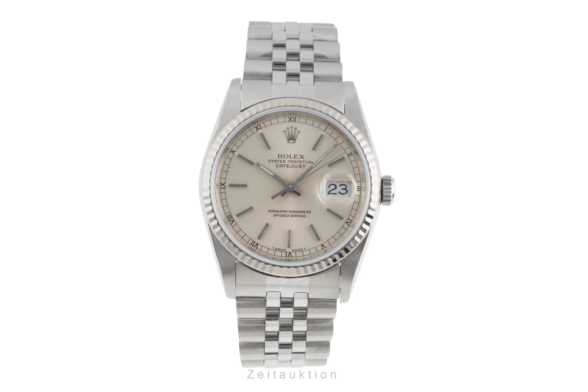 Rolex Datejust steel / white gold automatic men's watch 16234  [2503529] - Image 5