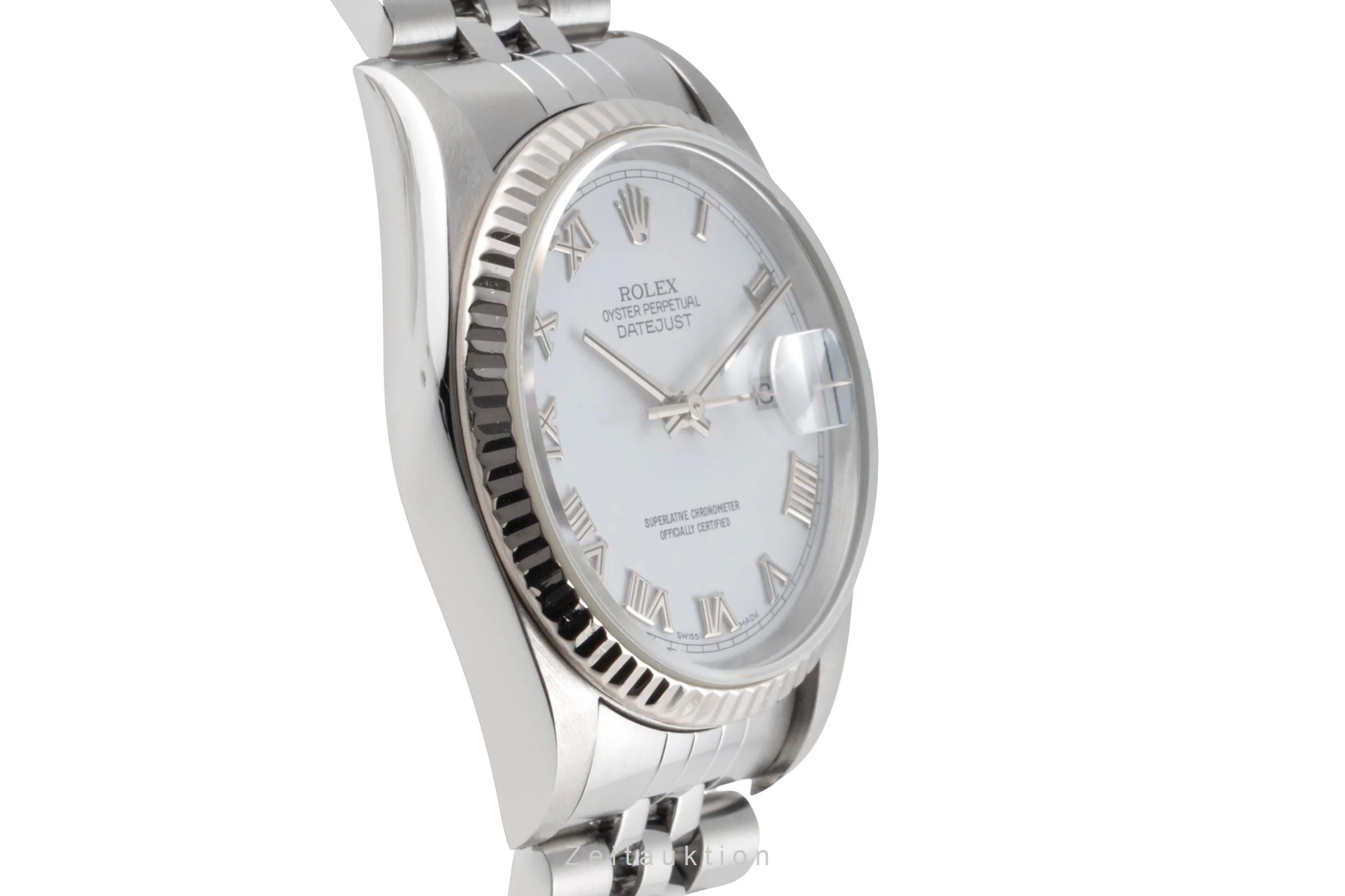 Rolex Datejust steel / white gold automatic men's watch 16234  [2504113] - Image 8