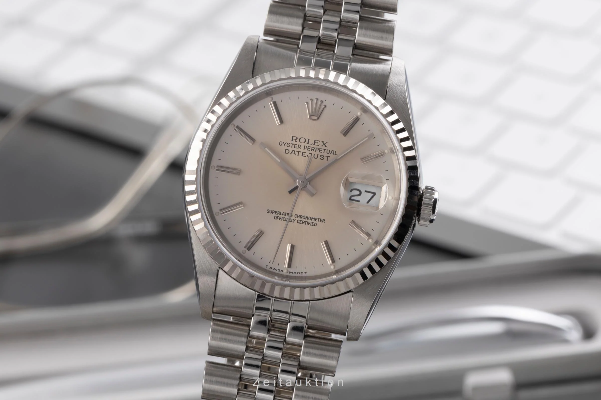 Rolex Datejust steel / white gold automatic men's watch 16234  [2505131] - Image 2