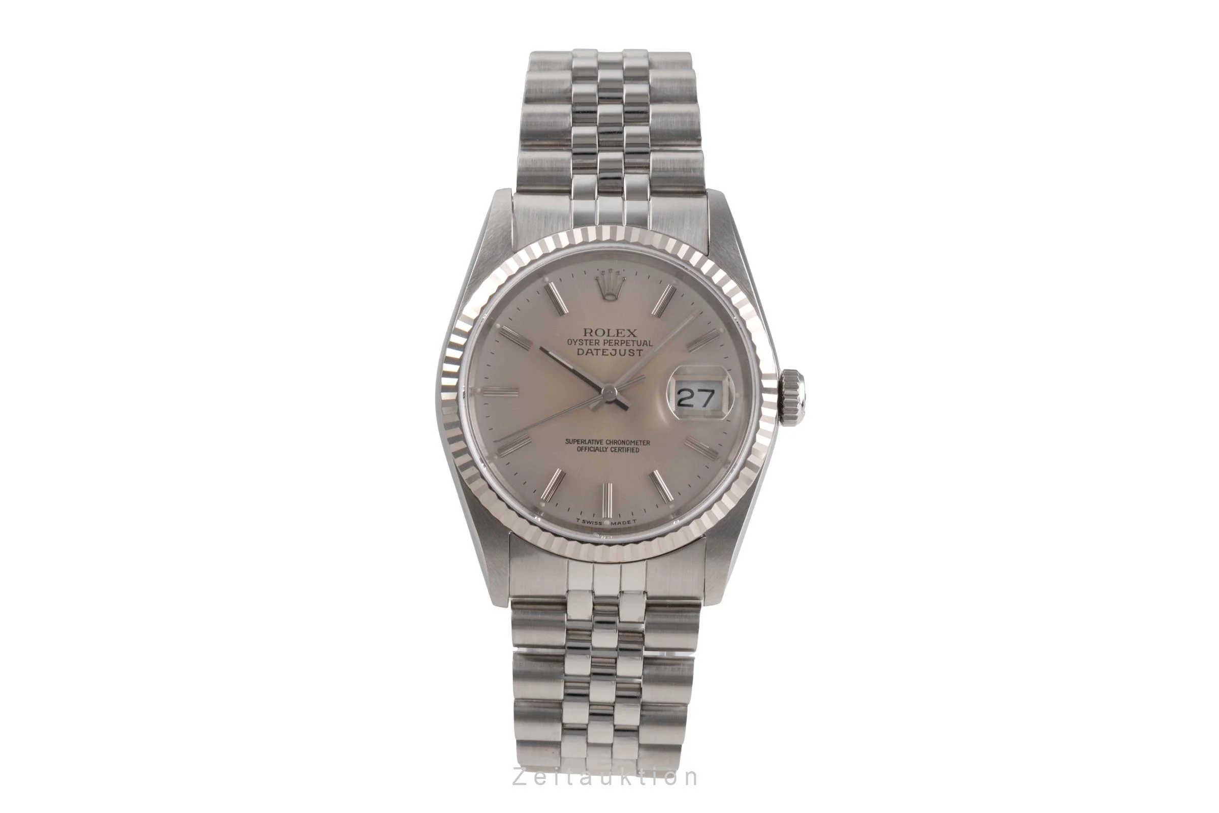 Rolex Datejust steel / white gold automatic men's watch 16234  [2505131] - Image 5