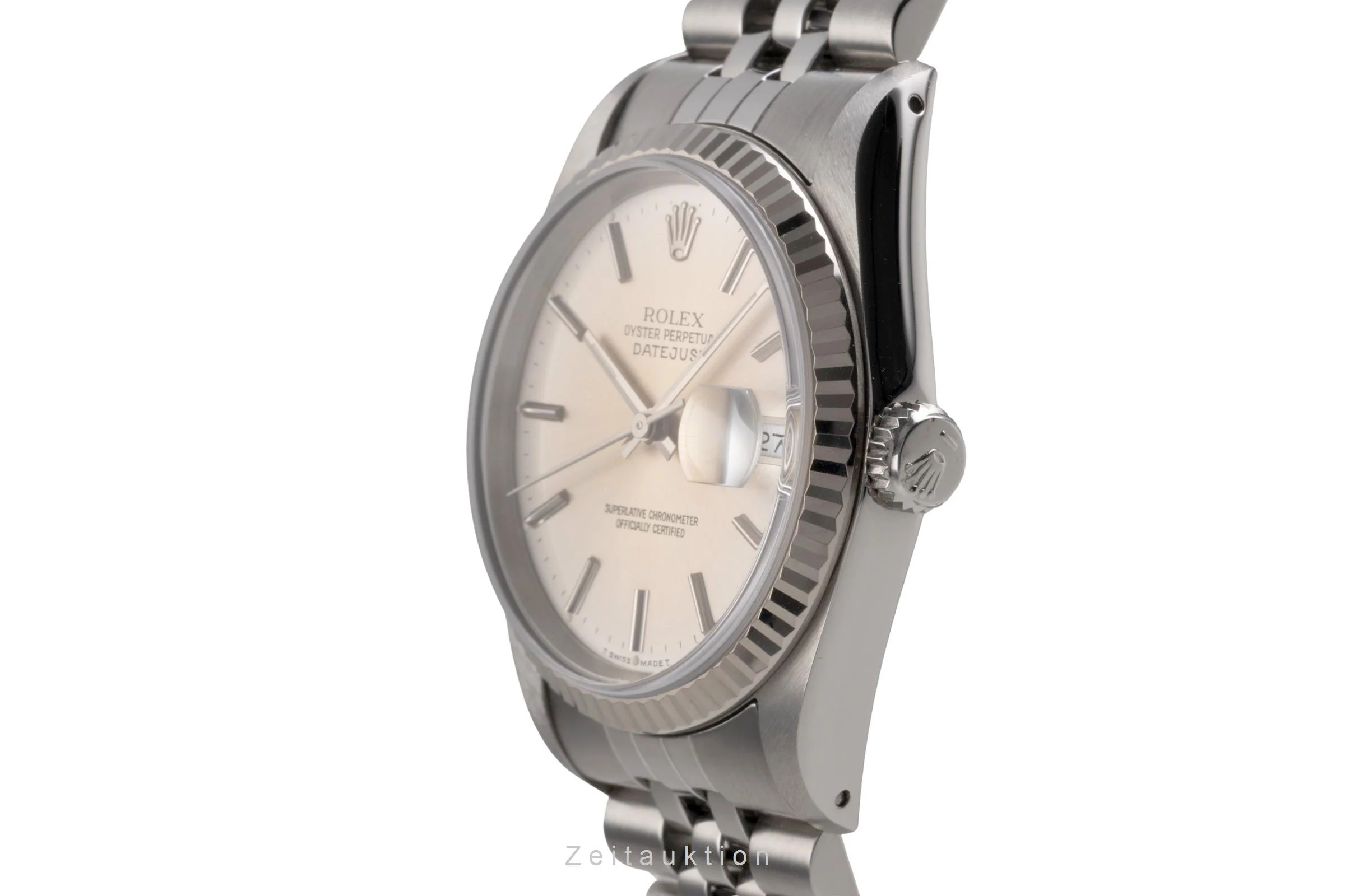 Rolex Datejust steel / white gold automatic men's watch 16234  [2505131] - Image 7