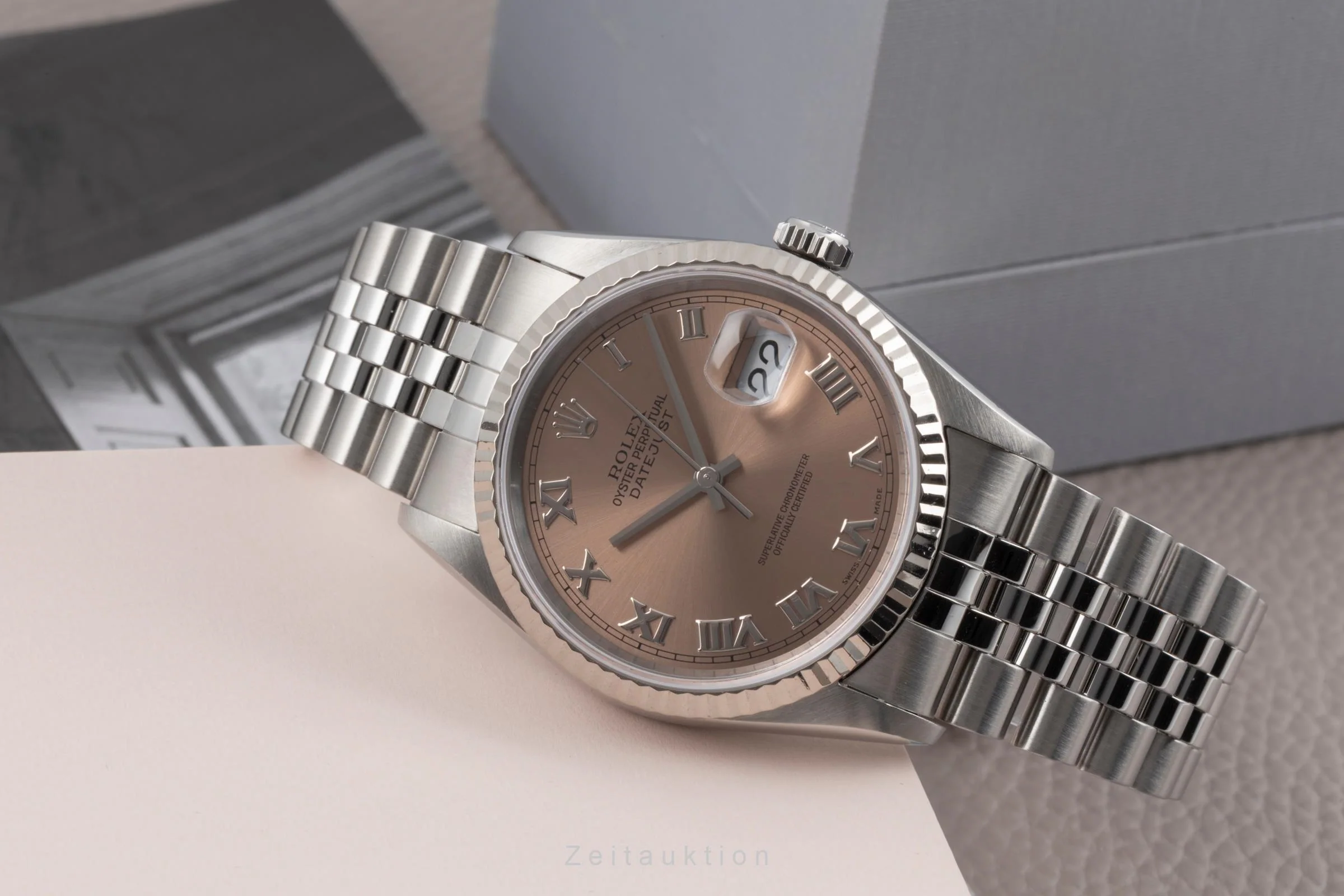 Rolex Datejust steel / white gold automatic men's watch 16234  [2505469] - Image 3