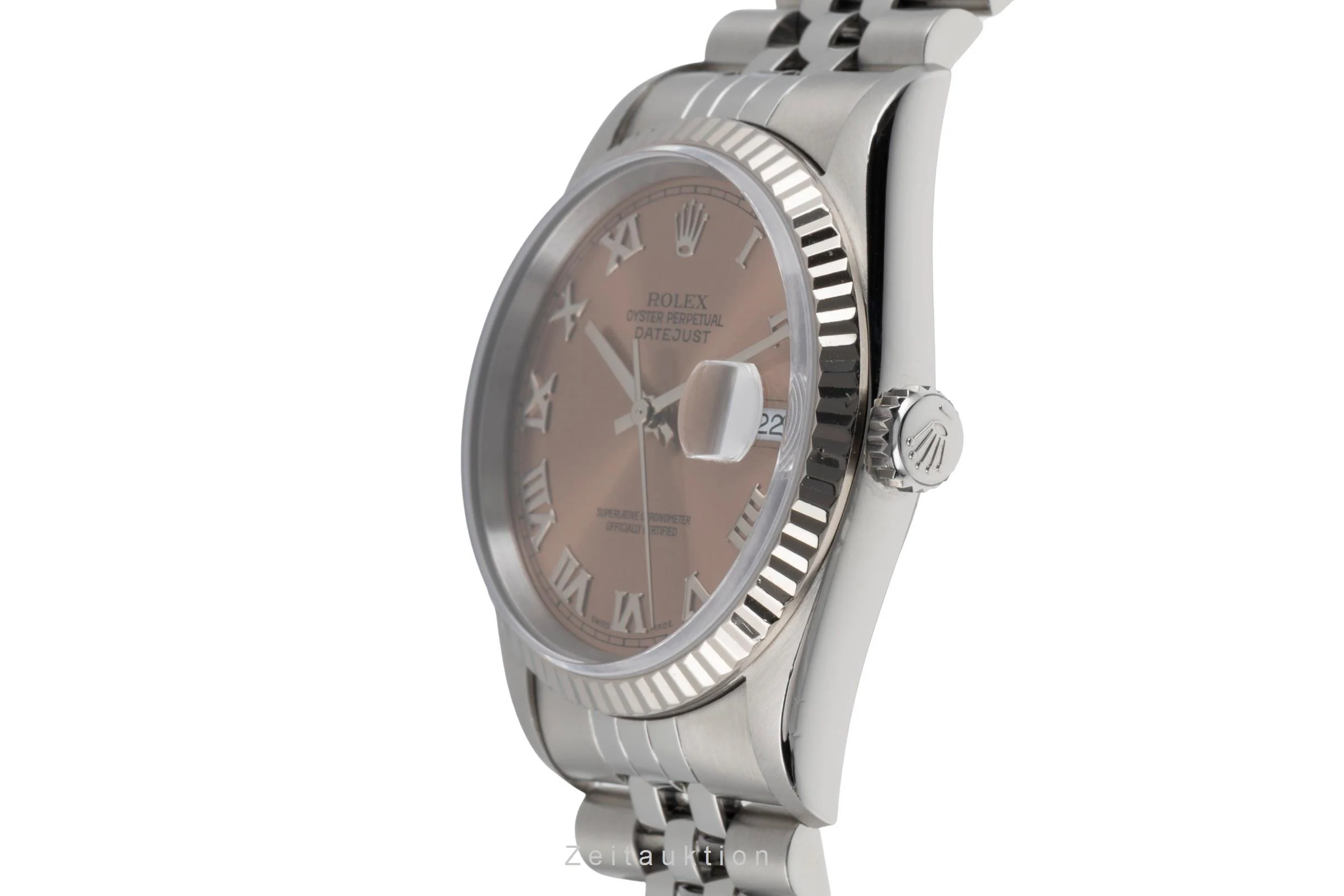 Rolex Datejust steel / white gold automatic men's watch 16234  [2505469] - Image 7