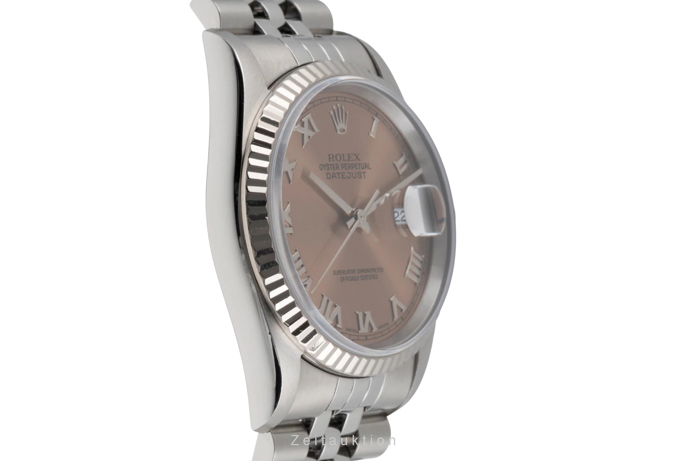 Rolex Datejust steel / white gold automatic men's watch 16234  [2505469] - Image 8