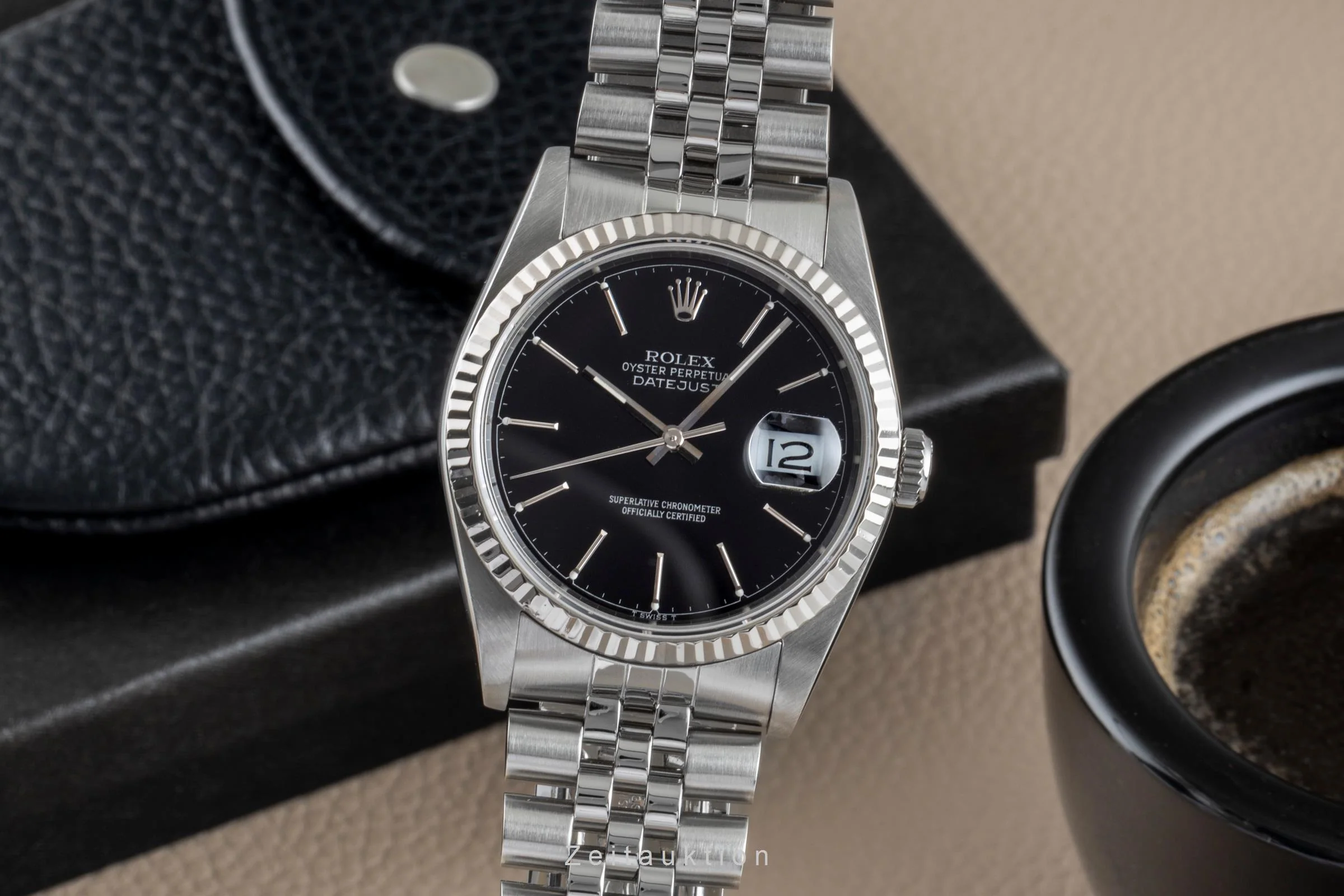 Rolex Datejust steel / white gold automatic men's watch 16234  [2505616] - Image 2