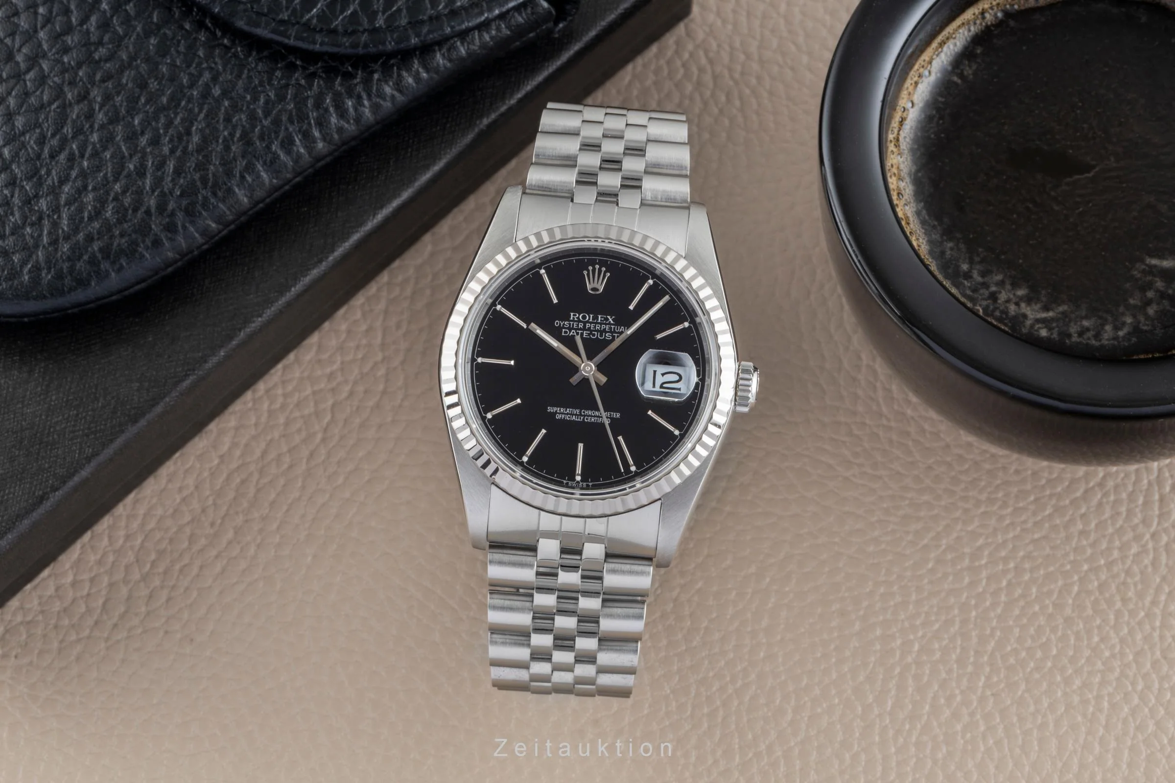 Rolex Datejust steel / white gold automatic men's watch 16234  [2505616] - Image 4