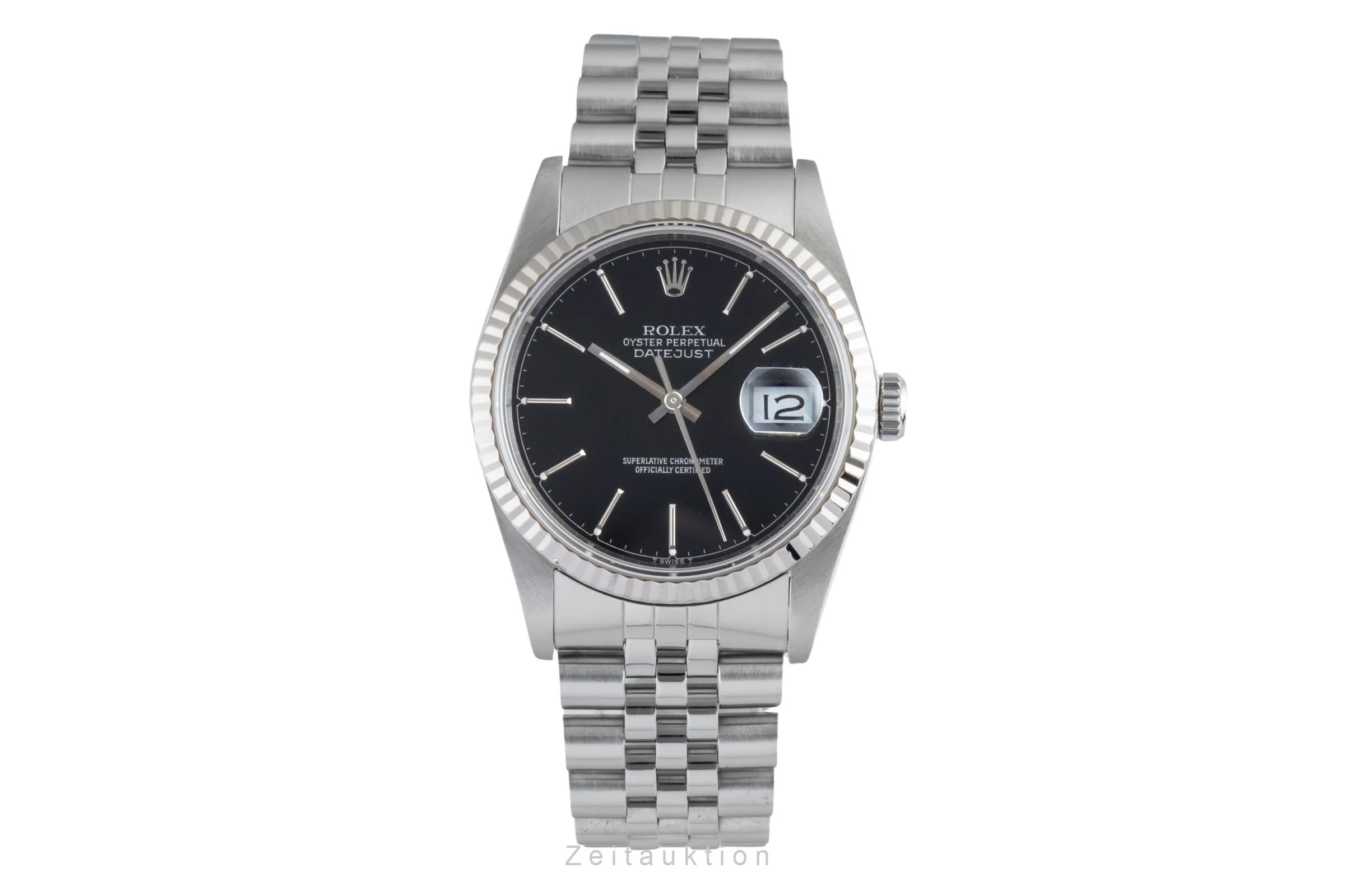 Rolex Datejust steel / white gold automatic men's watch 16234  [2505616] - Image 5
