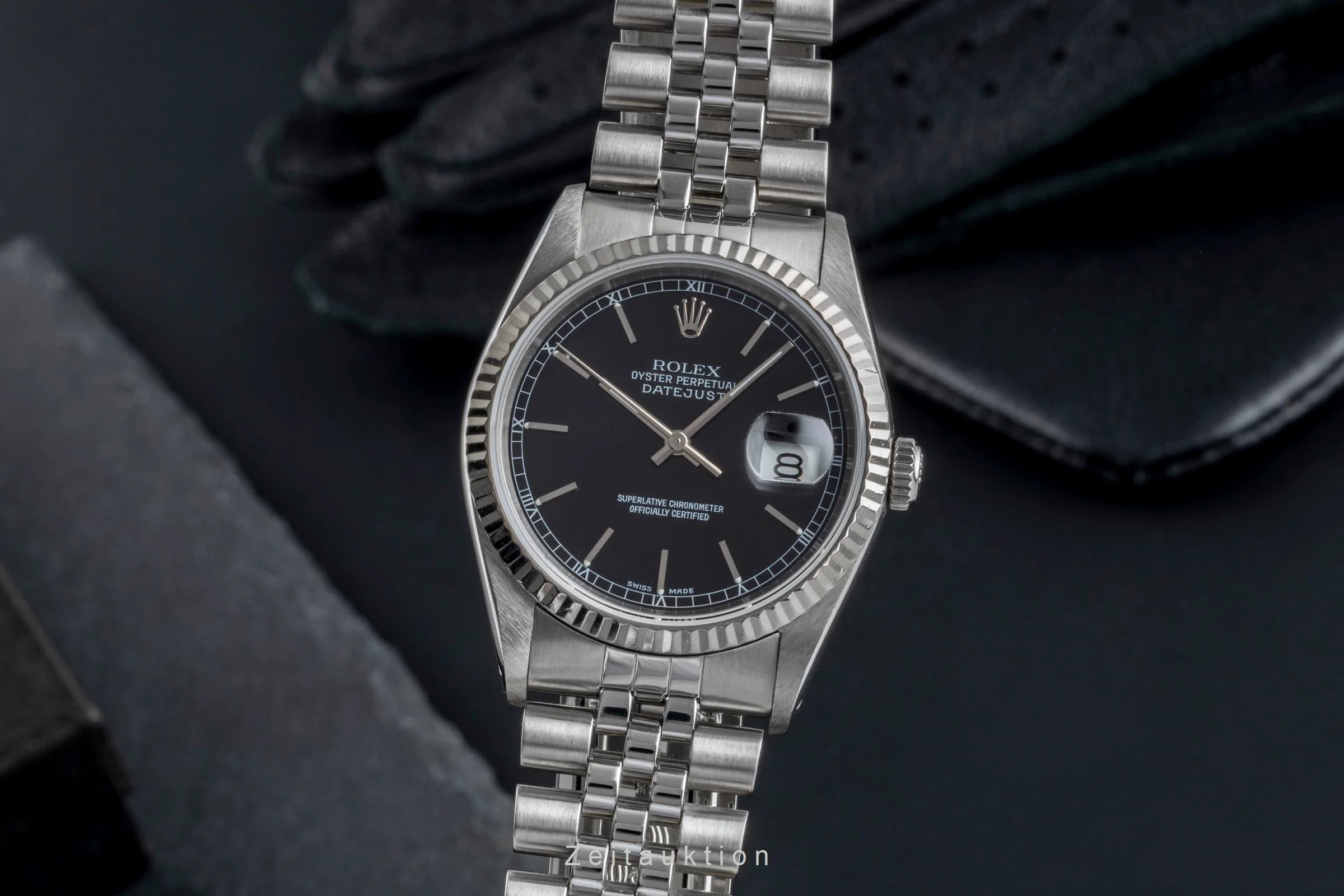 Rolex Datejust steel / white gold automatic men's watch 16234  [2506311] - Image 2