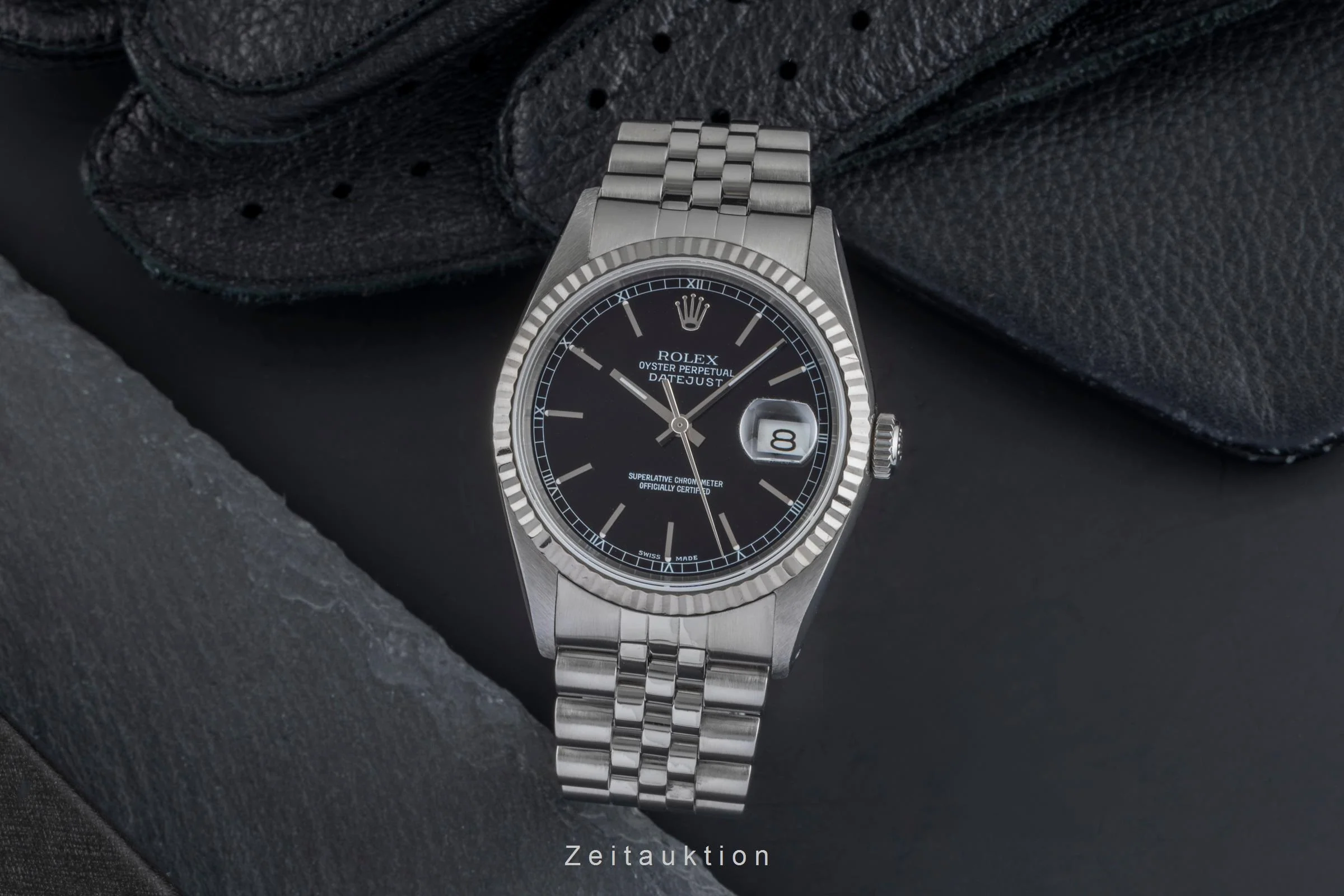 Rolex Datejust steel / white gold automatic men's watch 16234  [2506311] - Image 4