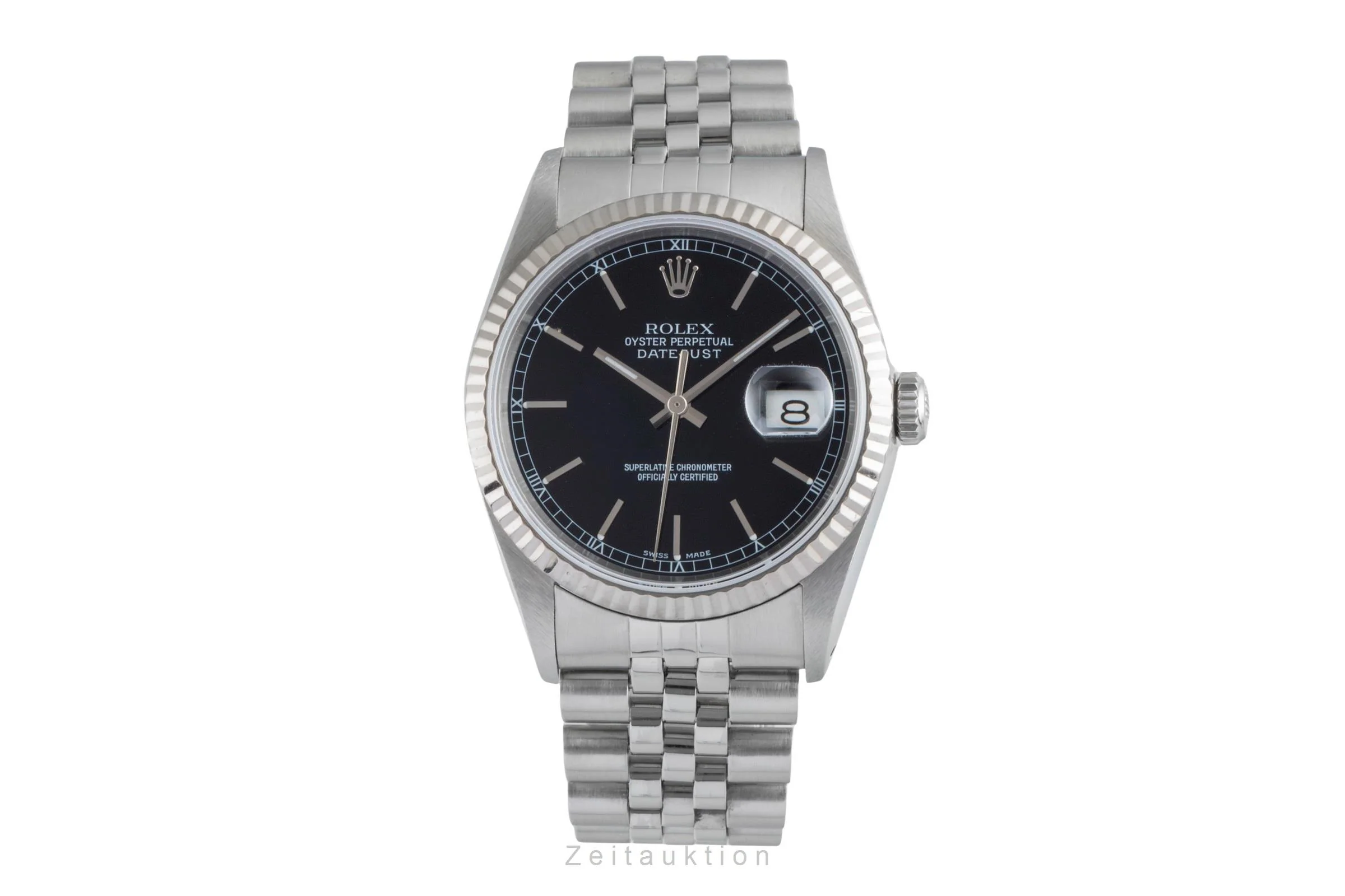 Rolex Datejust steel / white gold automatic men's watch 16234  [2506311] - Image 5