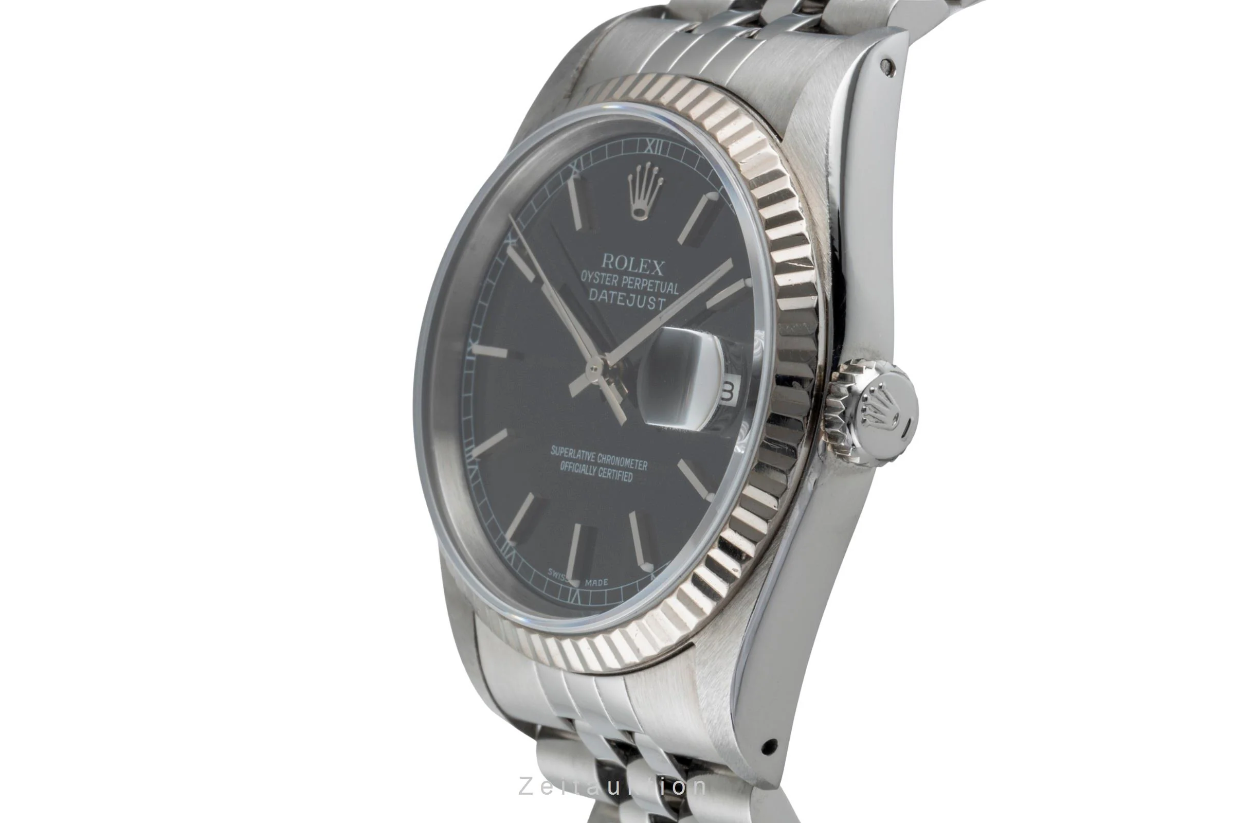 Rolex Datejust steel / white gold automatic men's watch 16234  [2506311] - Image 7