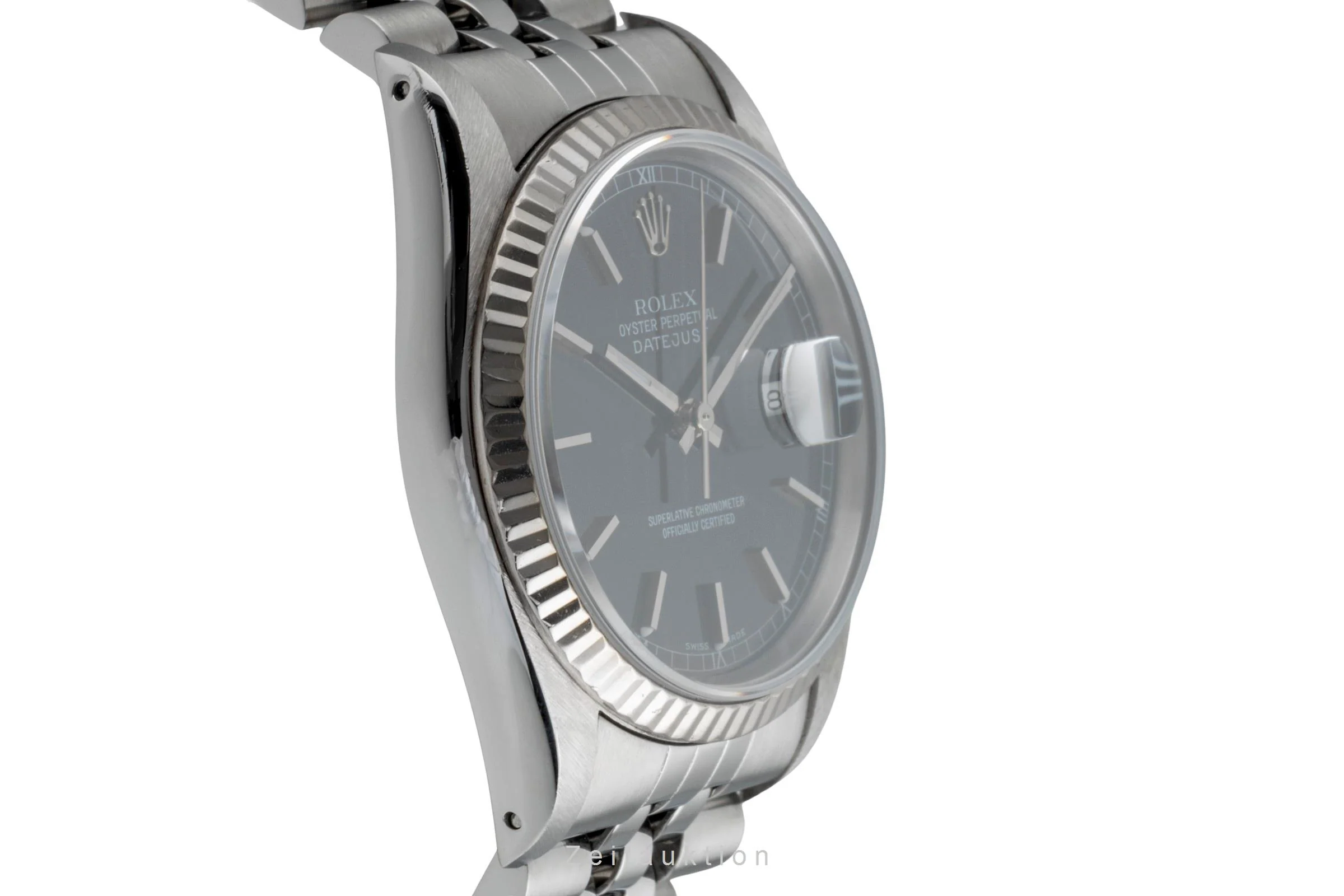 Rolex Datejust steel / white gold automatic men's watch 16234  [2506311] - Image 8