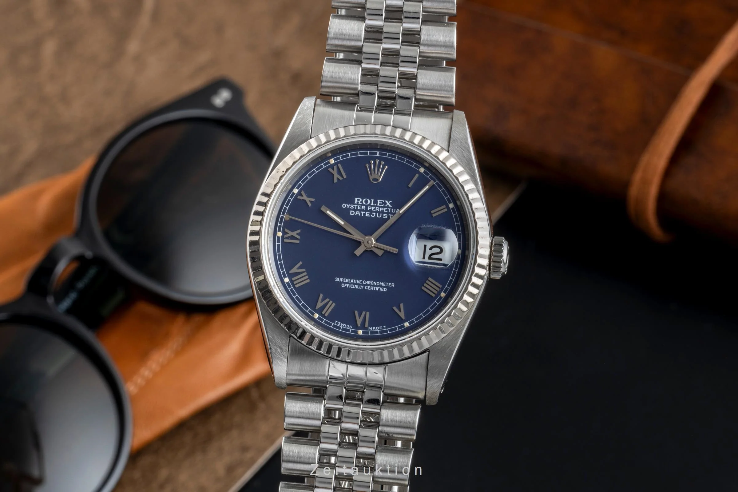 Rolex Datejust steel / white gold automatic men's watch 16234  [2506505] - Image 2