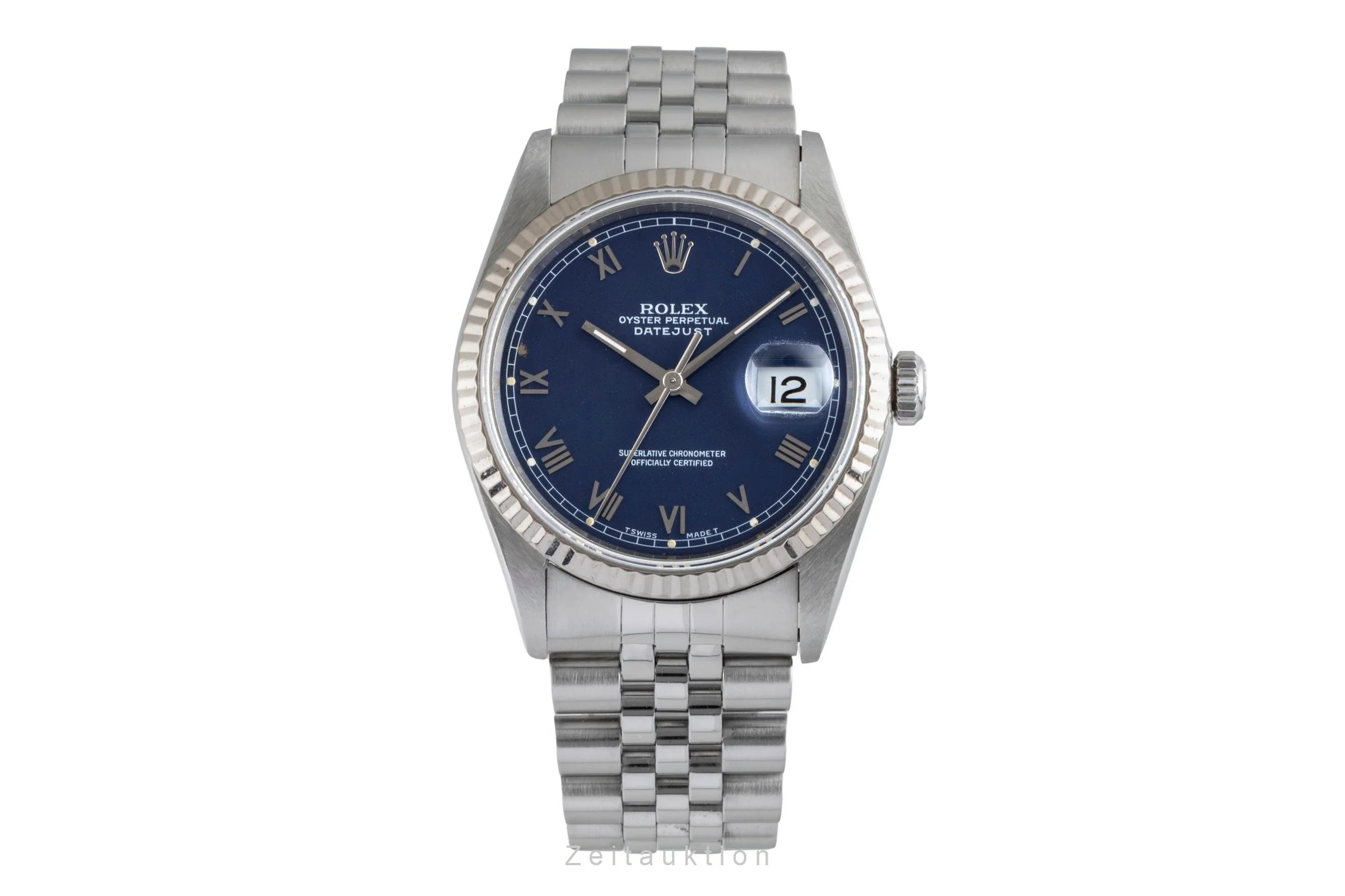 Rolex Datejust steel / white gold automatic men's watch 16234  [2506505] - Image 5