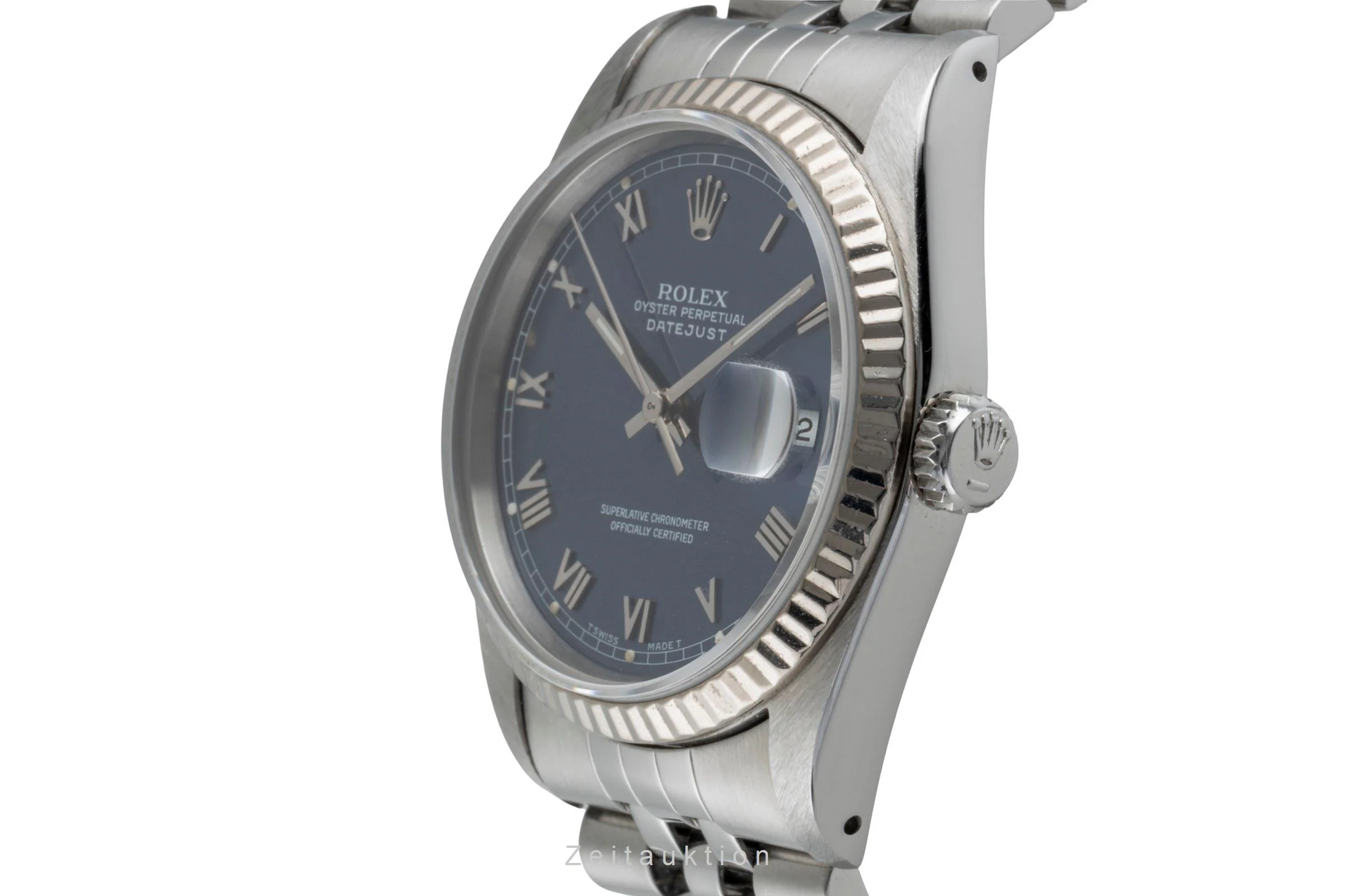 Rolex Datejust steel / white gold automatic men's watch 16234  [2506505] - Image 7