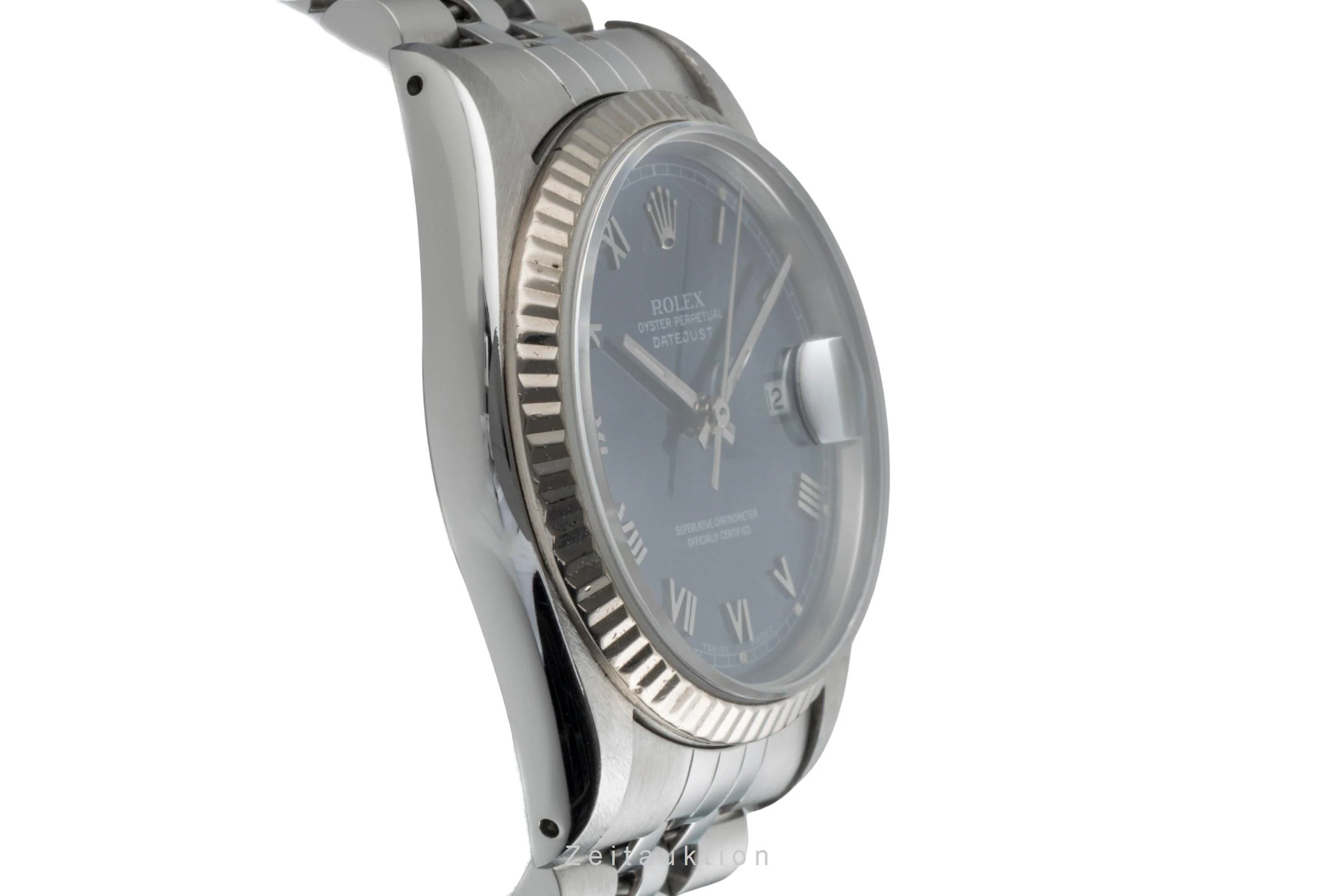 Rolex Datejust steel / white gold automatic men's watch 16234  [2506505] - Image 8