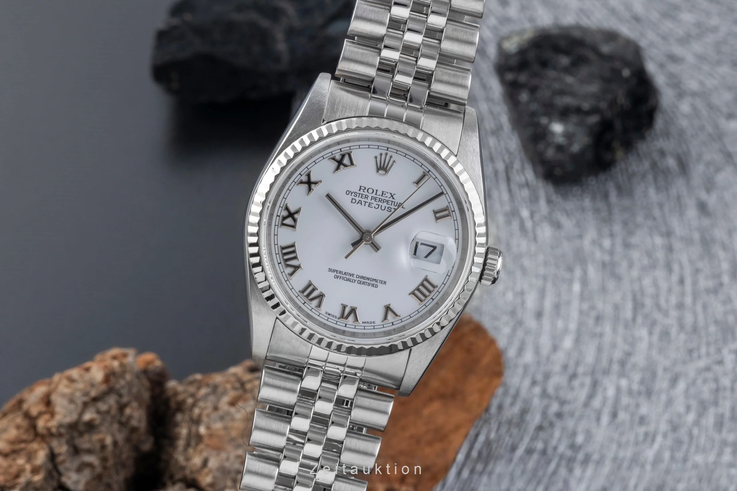 Rolex Datejust steel / white gold automatic men's watch 16234  [2507467] - Image 2