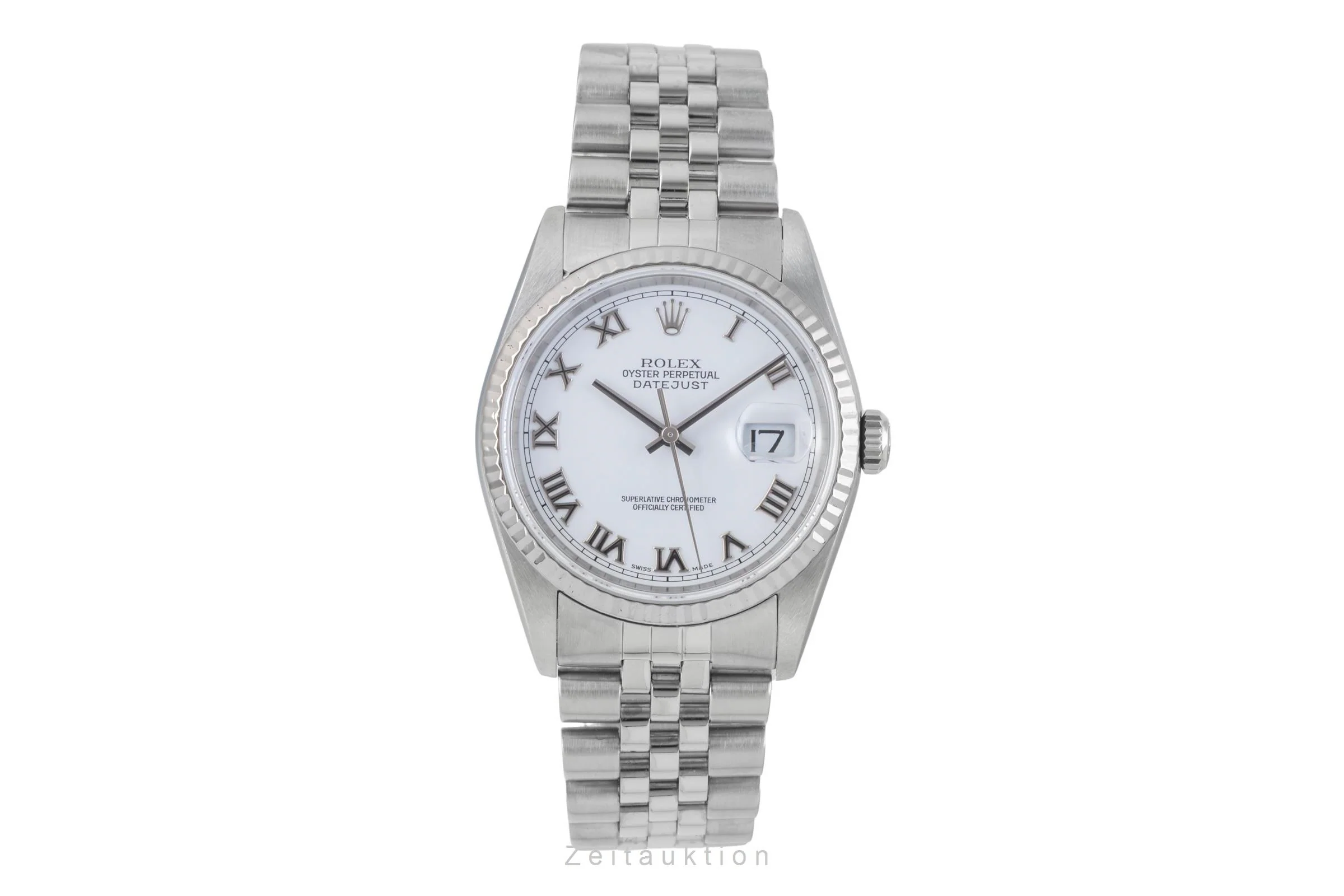 Rolex Datejust steel / white gold automatic men's watch 16234  [2507467] - Image 5