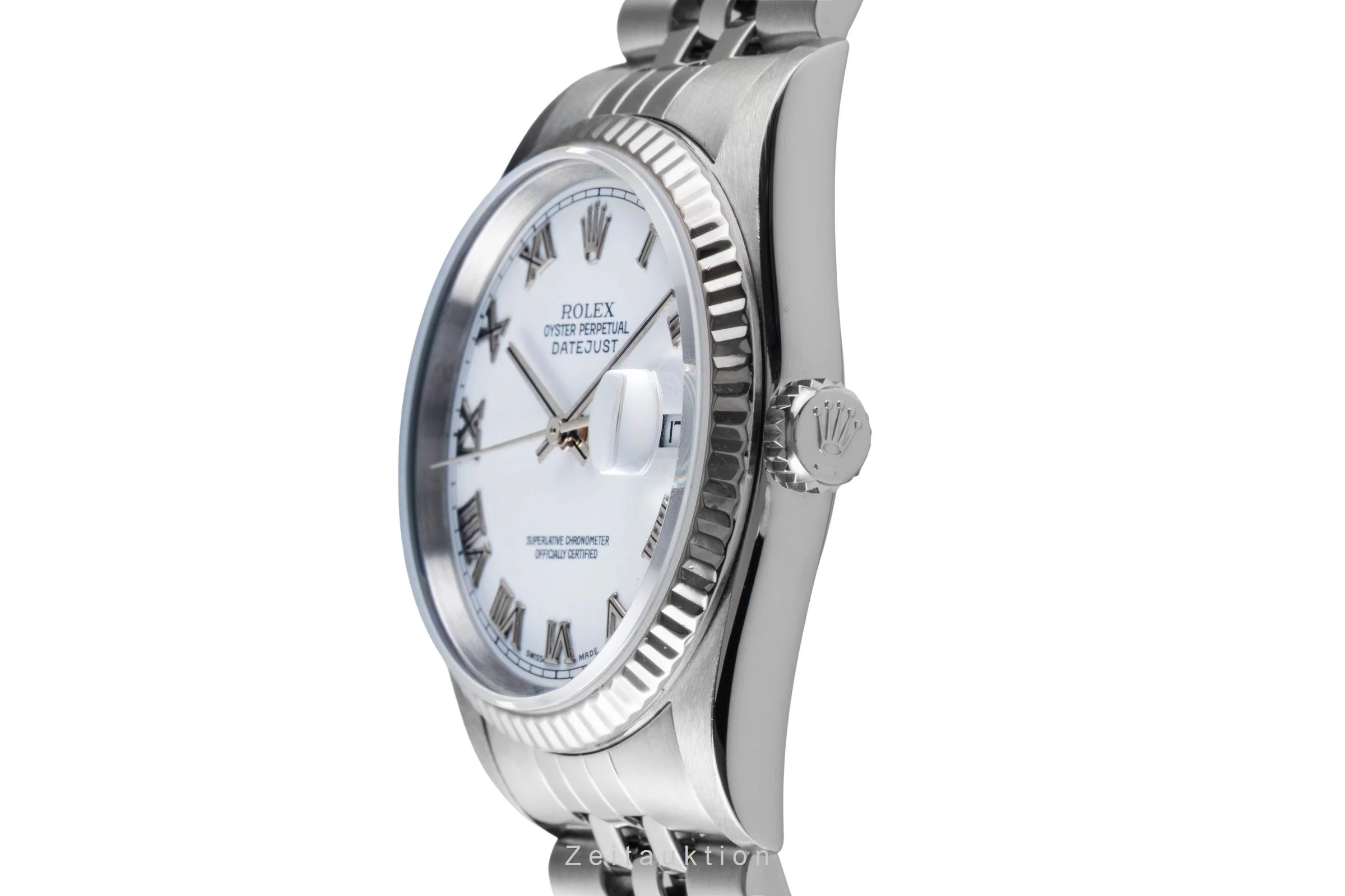 Rolex Datejust steel / white gold automatic men's watch 16234  [2507467] - Image 7