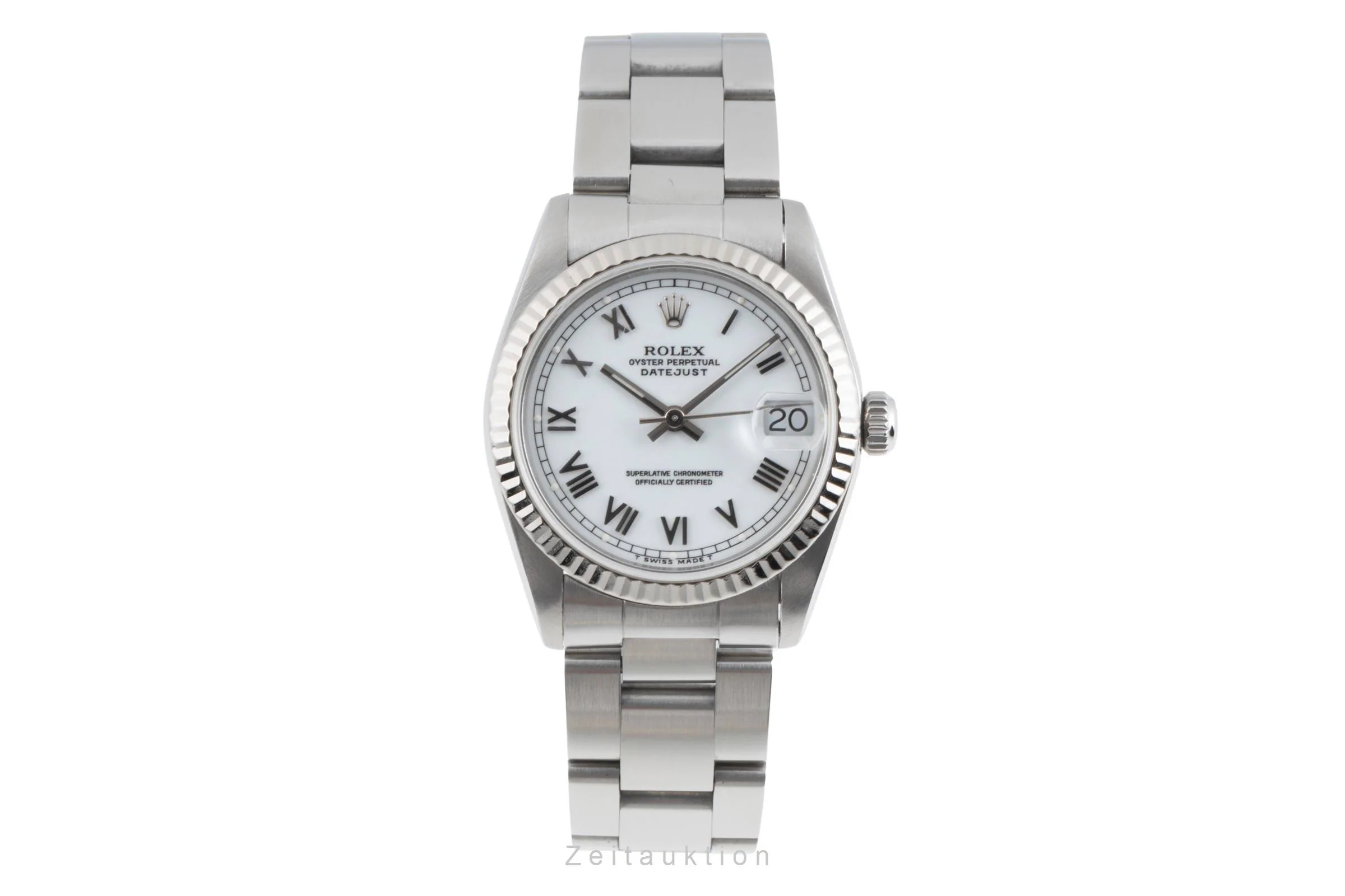 Rolex Datejust steel / white gold automatic men's watch 68274  [2506417] - Image 5