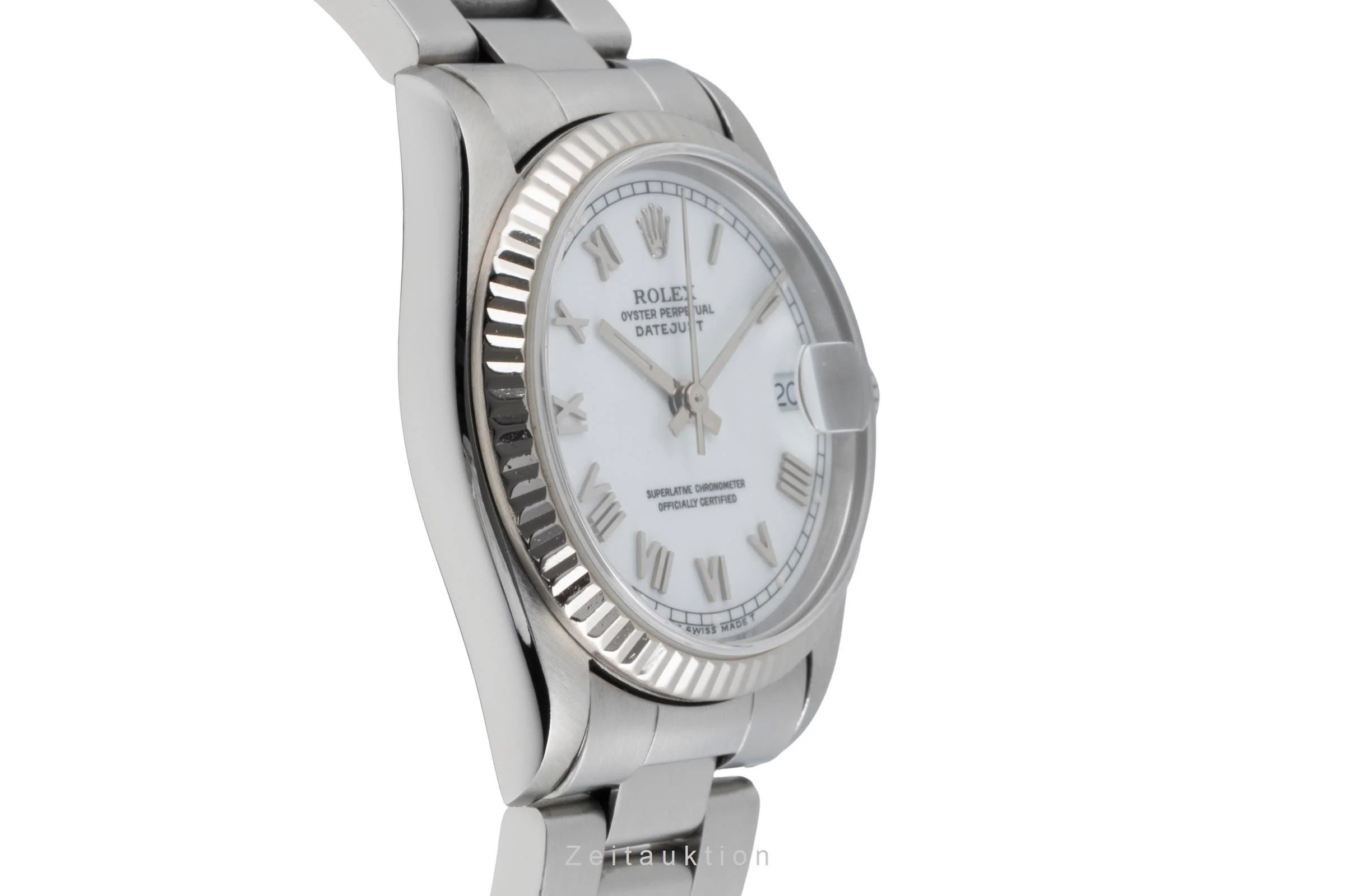 Rolex Datejust steel / white gold automatic men's watch 68274  [2506417] - Image 8