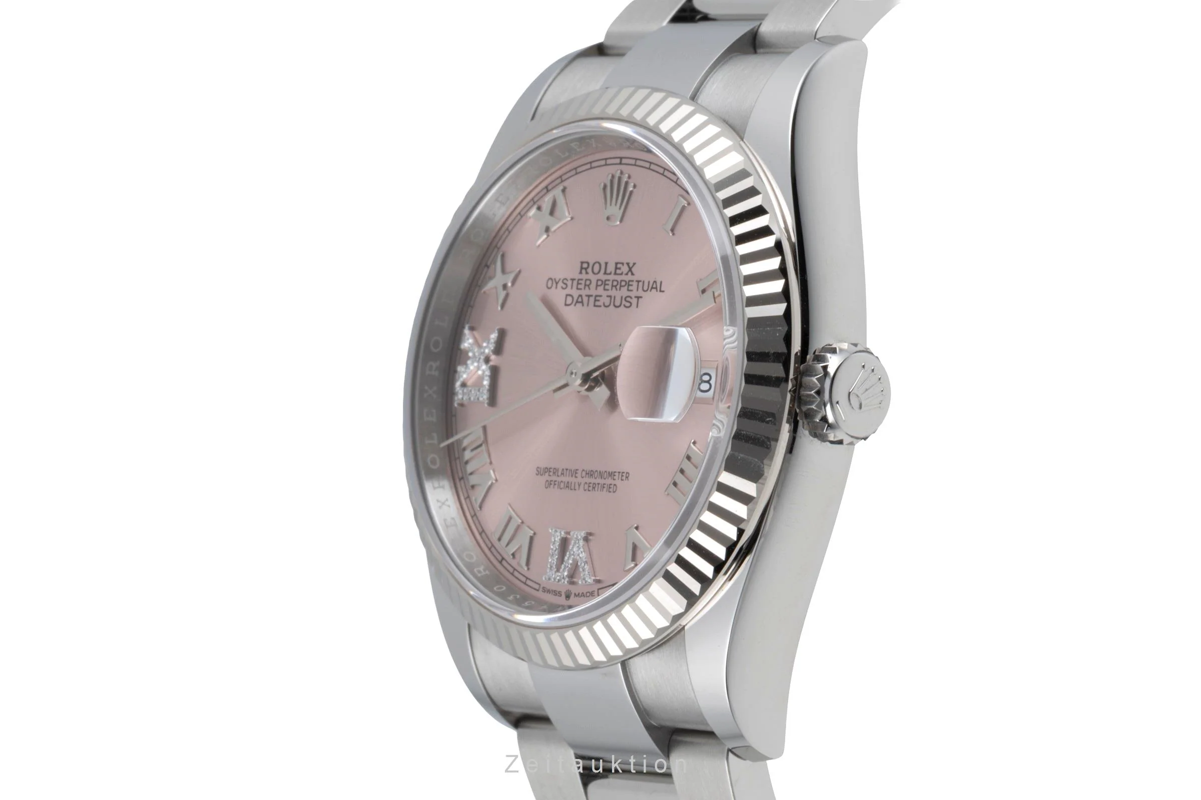 Rolex Datejust steel / white gold automatic women's watch 126234  [2505976] - Image 7