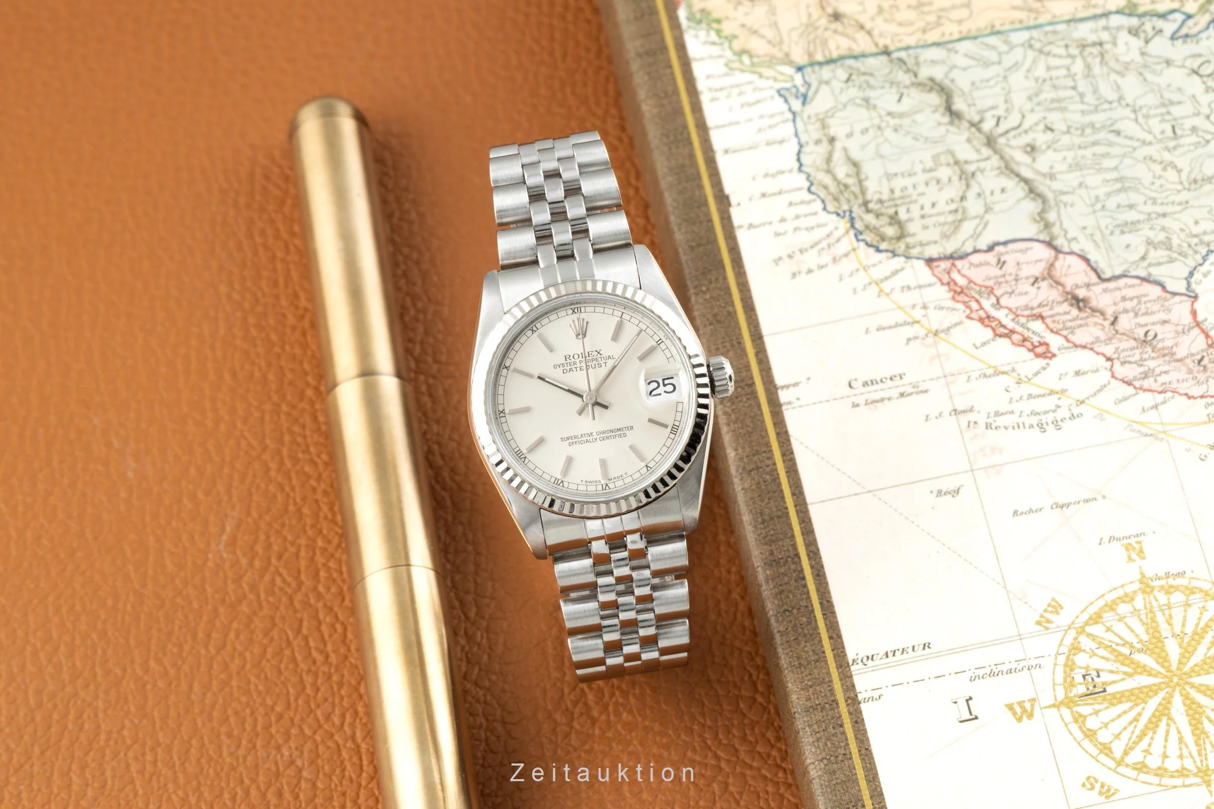 Rolex Datejust steel / white gold automatic women's watch 68274  [2204468] - Image 3