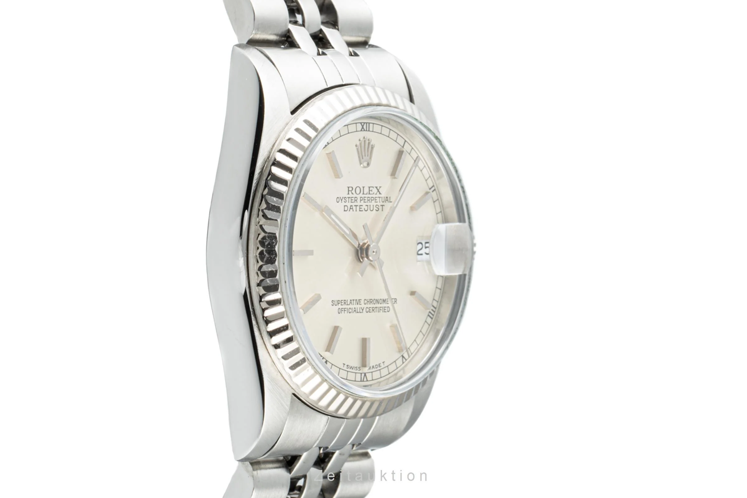 Rolex Datejust steel / white gold automatic women's watch 68274  [2204468] - Image 7