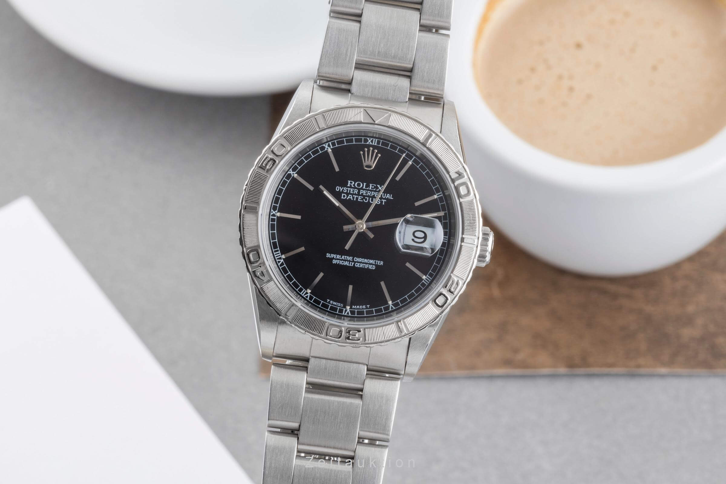 Rolex Datejust Turn-O-Graph steel automatic men's watch 16264  [2406443] - Image 2