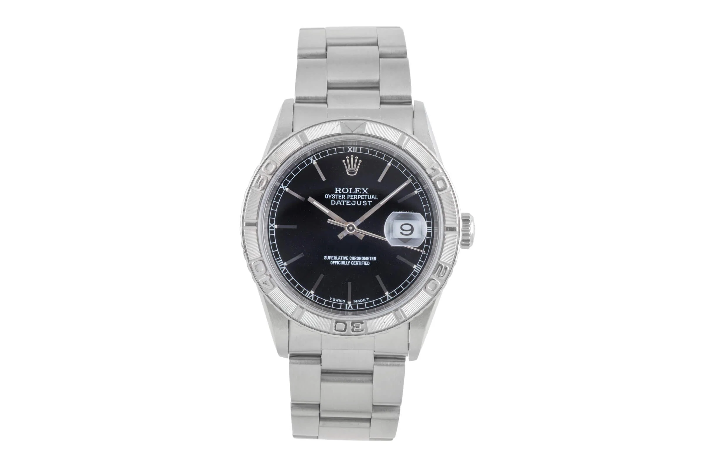 Rolex Datejust Turn-O-Graph steel automatic men's watch 16264  [2406443] - Image 5