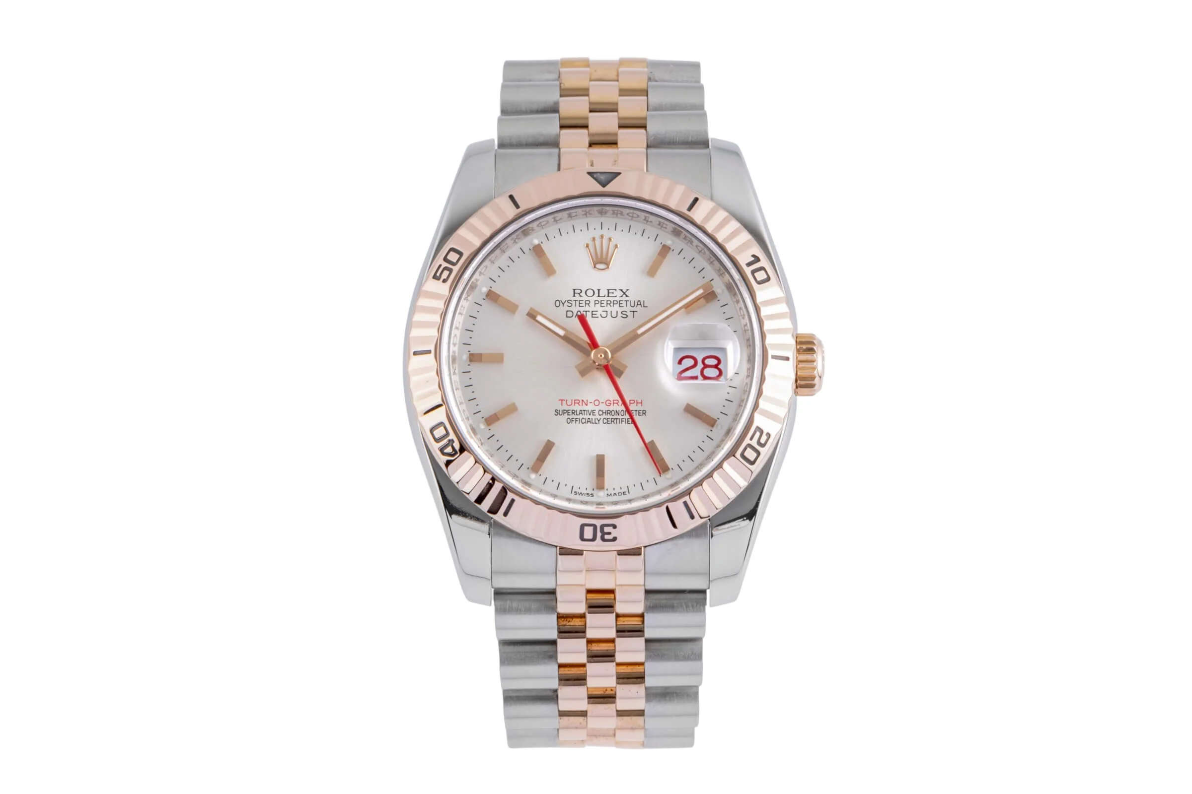 Rolex Datejust Turn-O-Graph steel / gold automatic men's watch 116261  [2501476] - Image 5