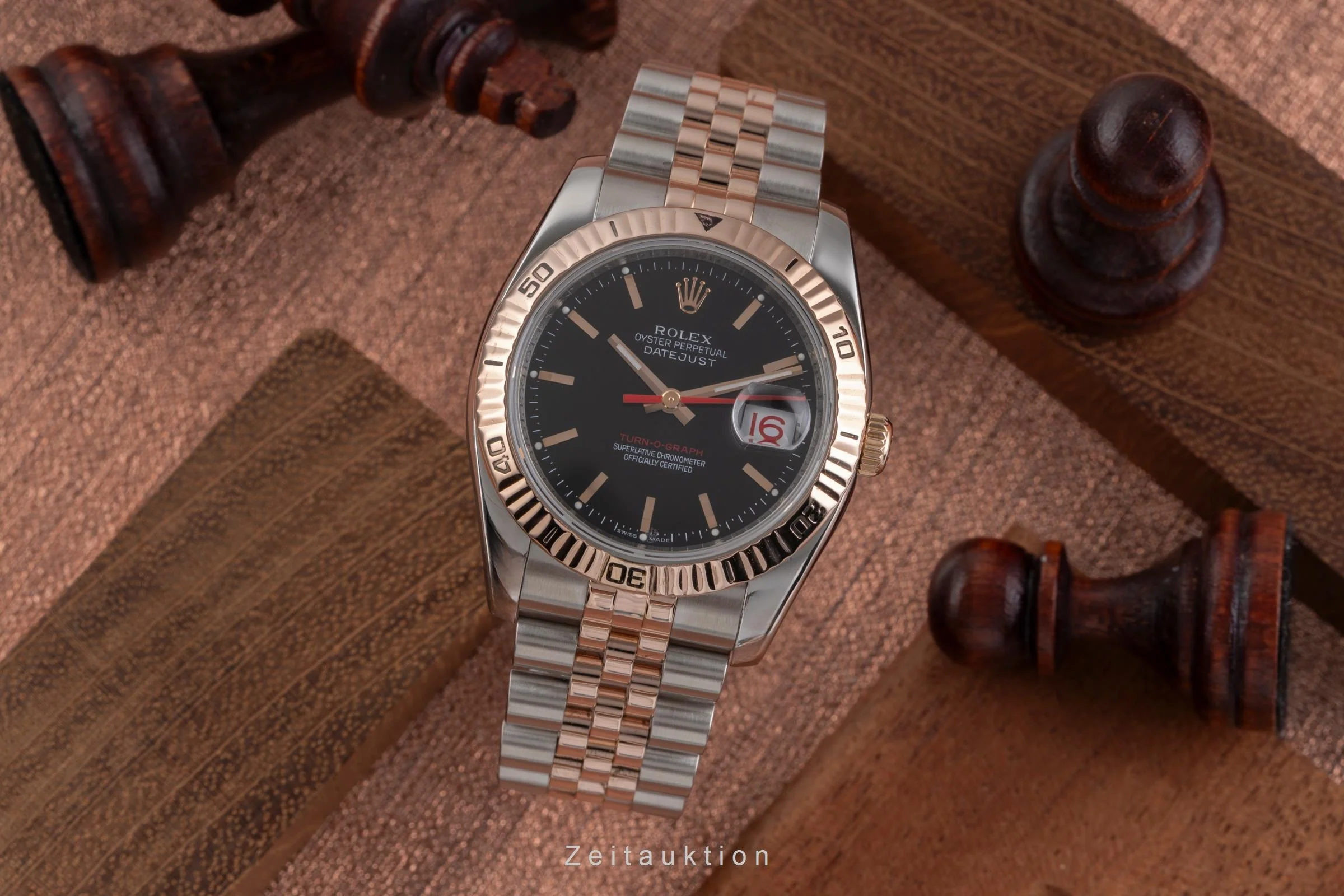 Rolex Datejust Turn-O-Graph steel / gold automatic men's watch 116261  [2505224] - Image 4