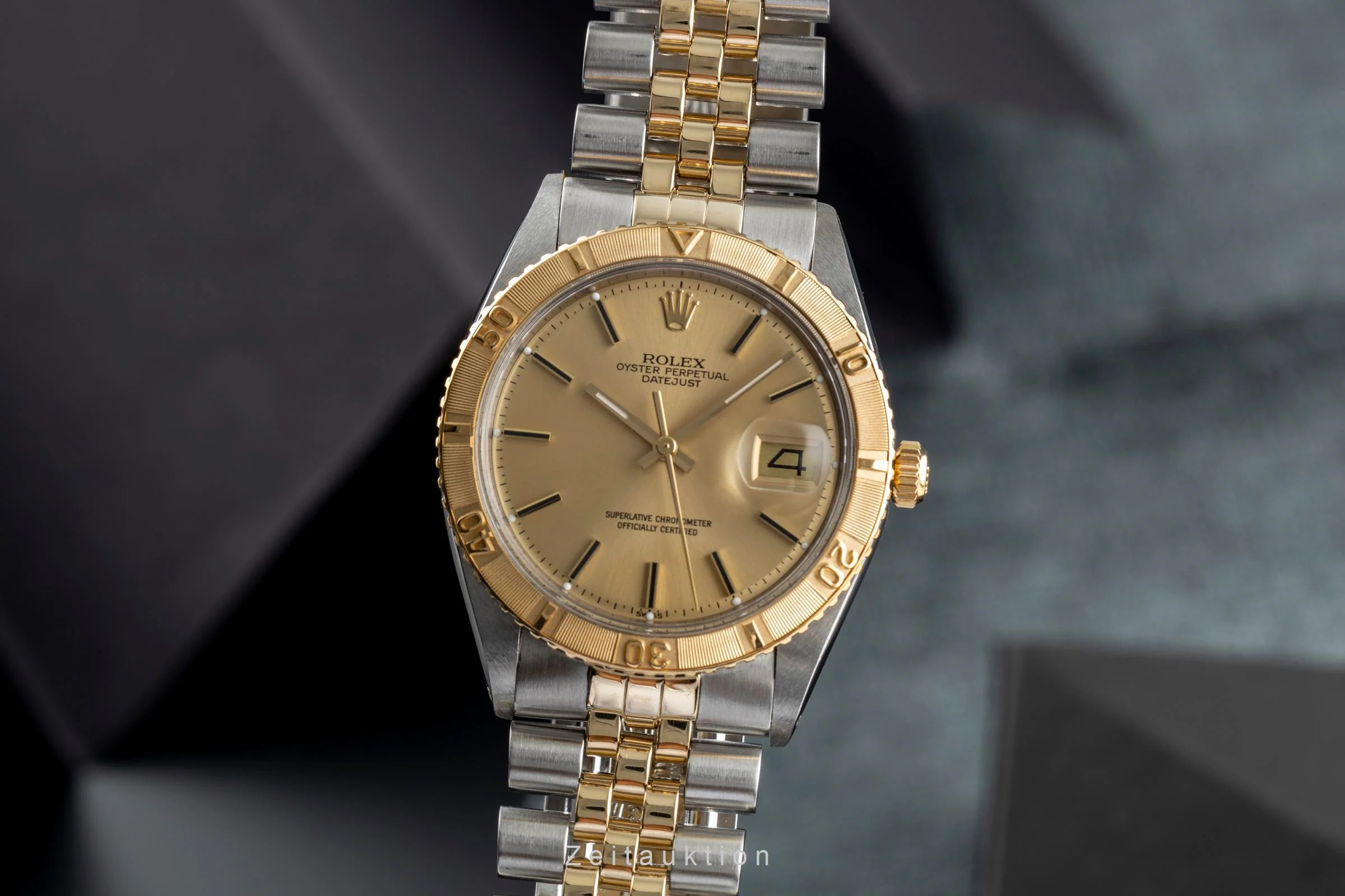 Rolex Datejust Turn-O-Graph steel / gold automatic men's watch 1625/3 Vintage  [2502242] - Image 2