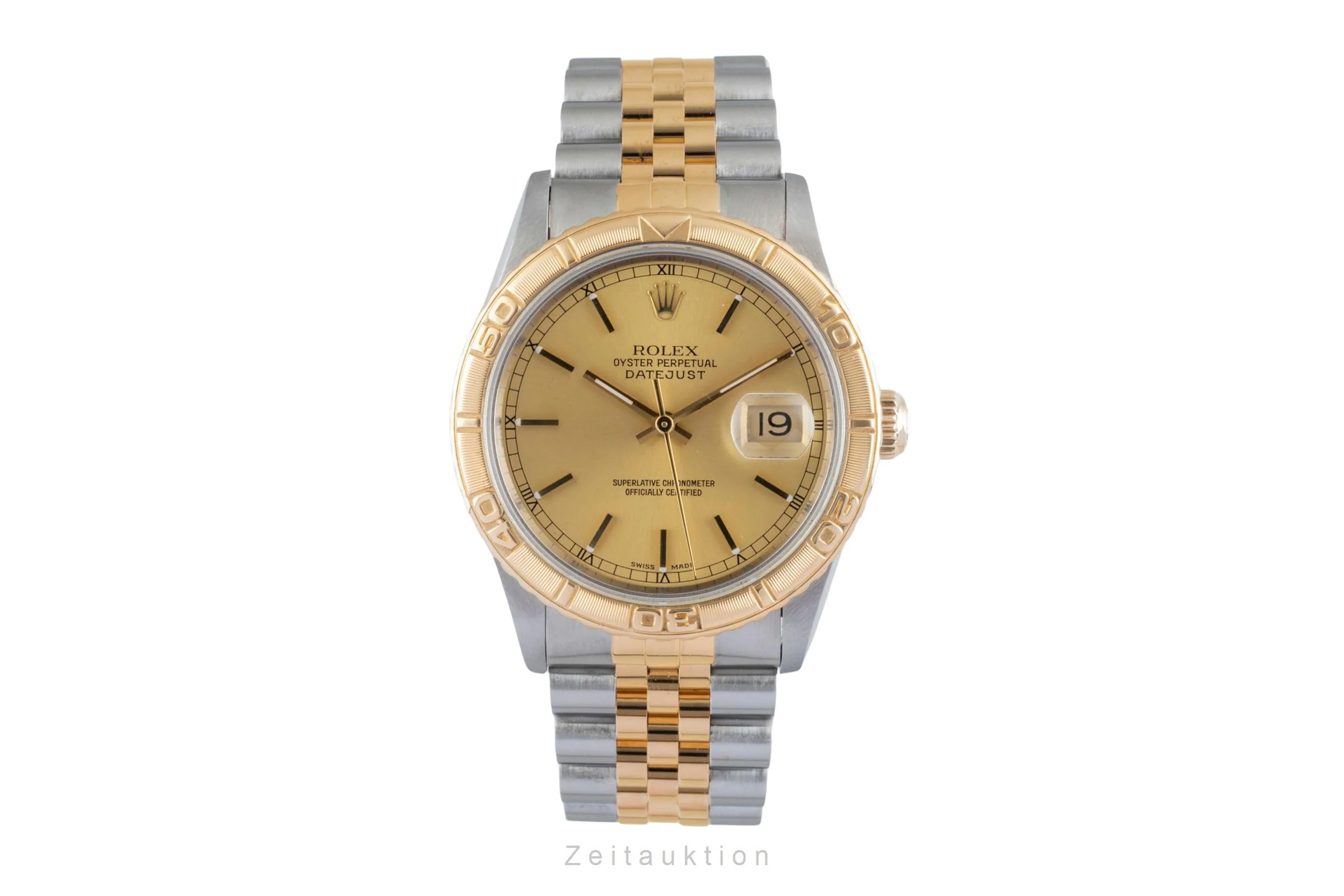 Rolex Datejust Turn-O-Graph steel / gold automatic men's watch 16263  [2506430] - Image 5