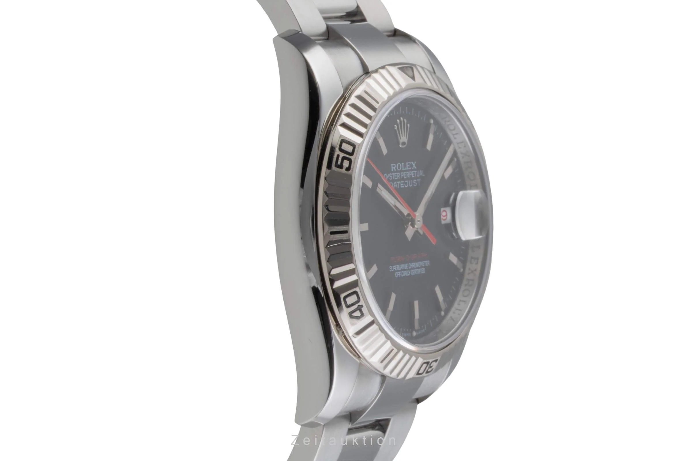 Rolex Datejust Turn-O-Graph steel / white gold automatic men's watch 116264  [2501667] - Image 8