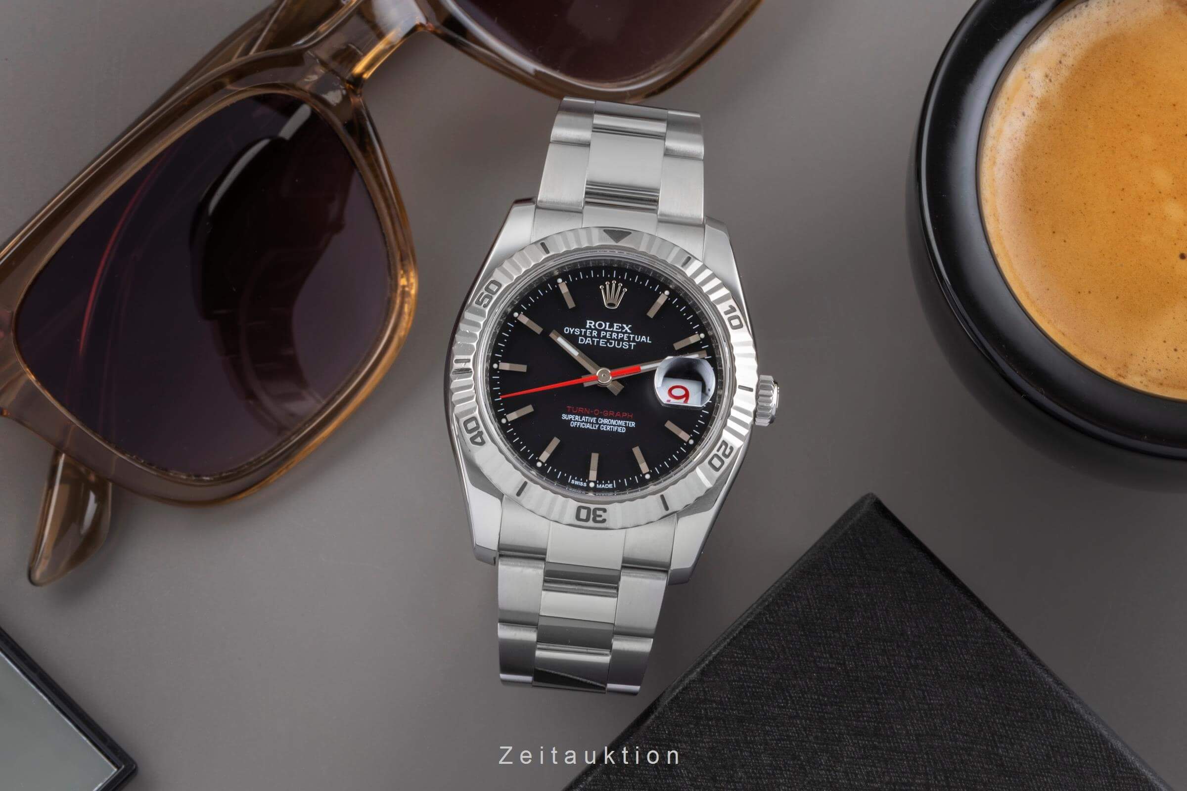 Rolex Datejust Turn-O-Graph steel / white gold automatic men's watch 116264  [2502282] - Image 4