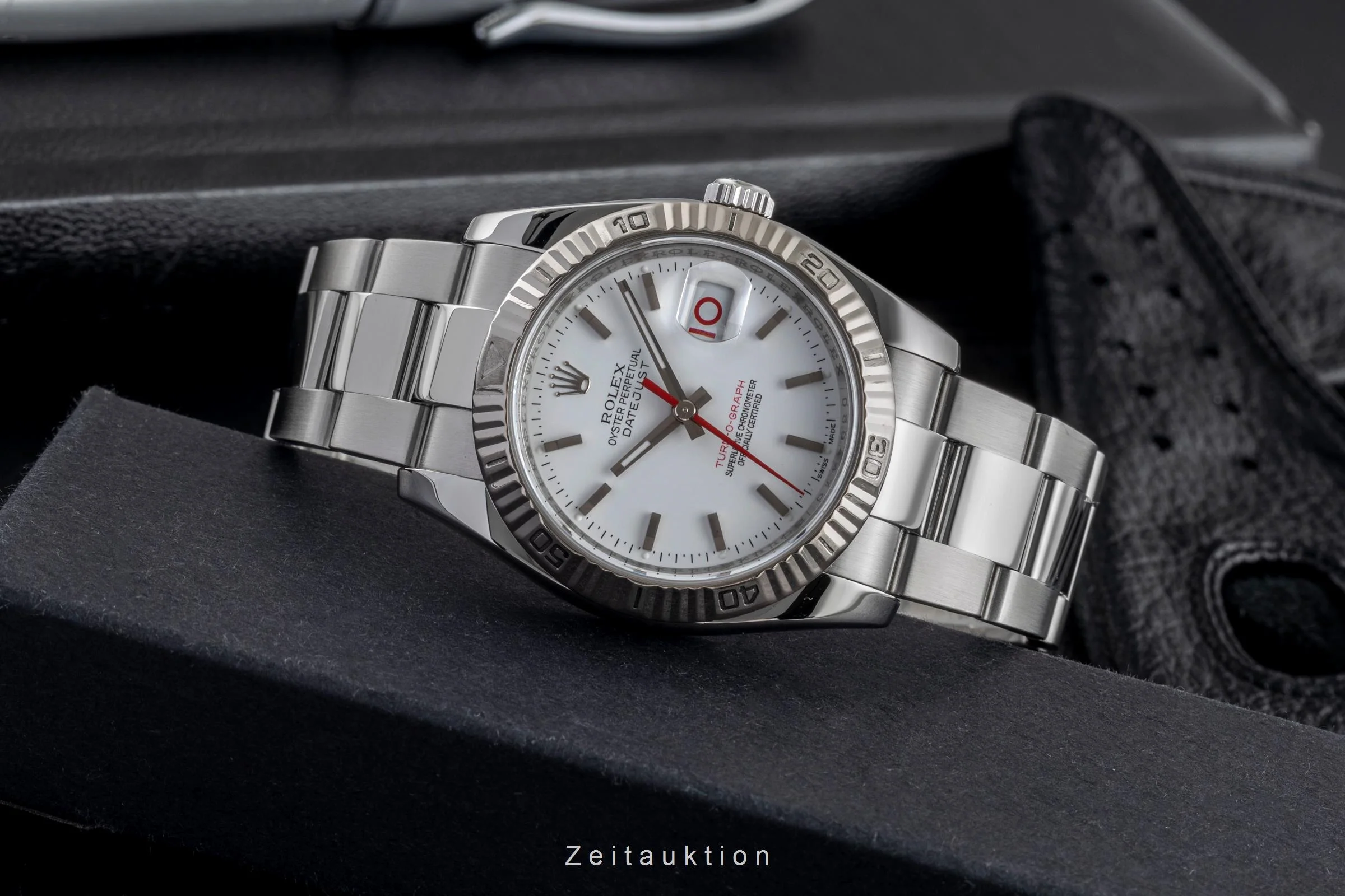 Rolex Datejust Turn-O-Graph steel / white gold automatic men's watch 116264  [2503488] - Image 3