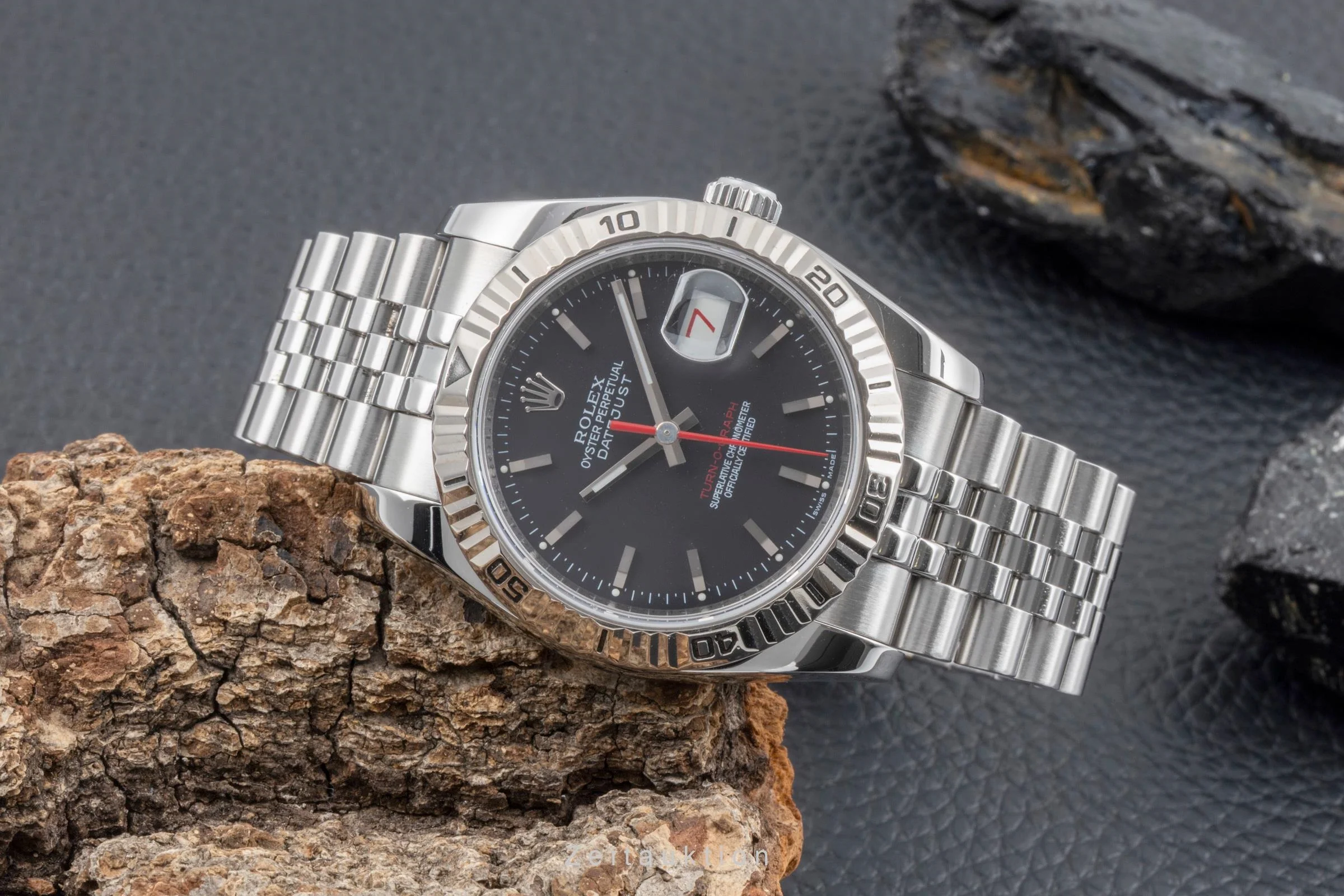 Rolex Datejust Turn-O-Graph steel / white gold automatic men's watch 116264  [2505587] - Image 3