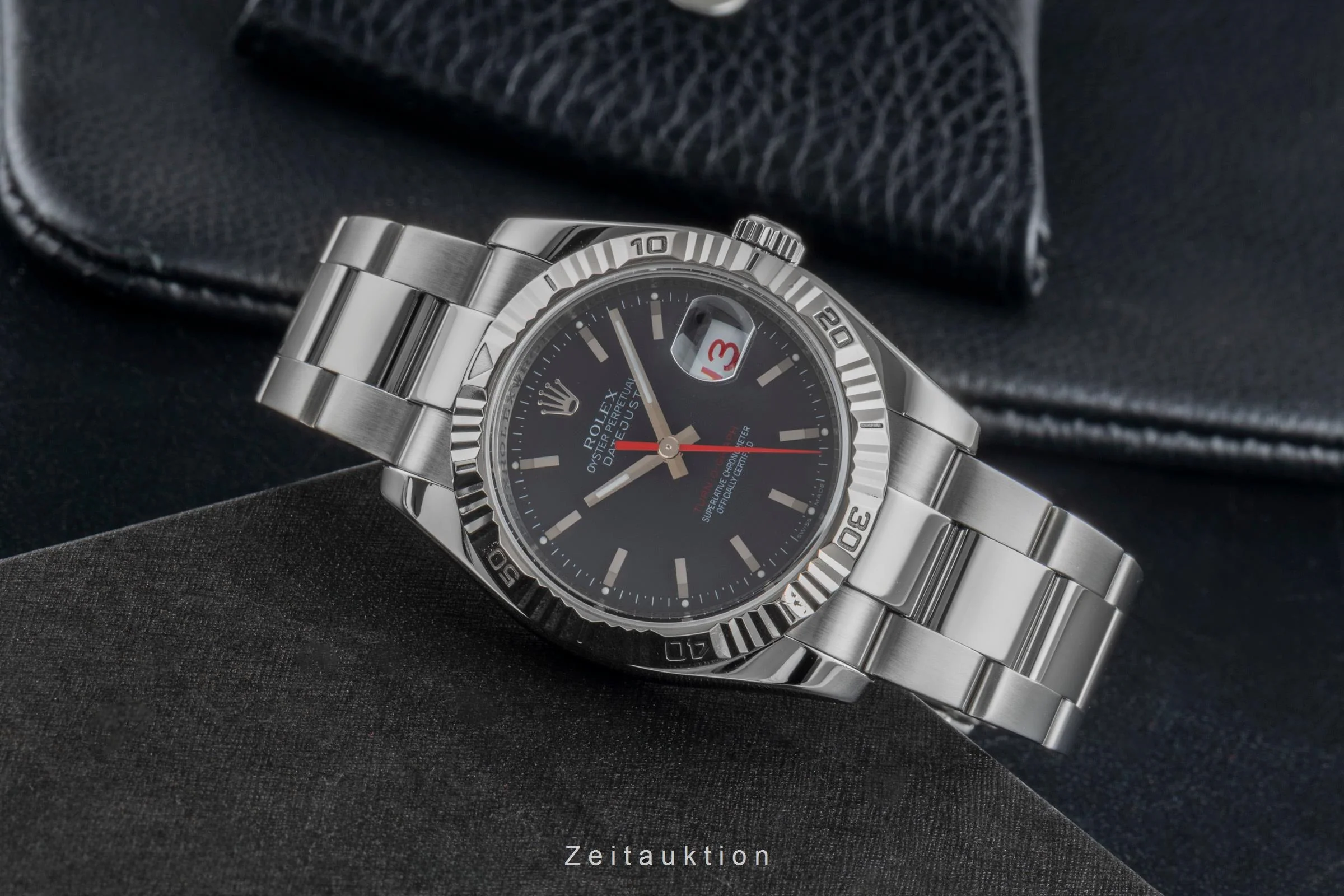 Rolex Datejust Turn-O-Graph steel / white gold automatic men's watch 116264  [2506264] - Image 3