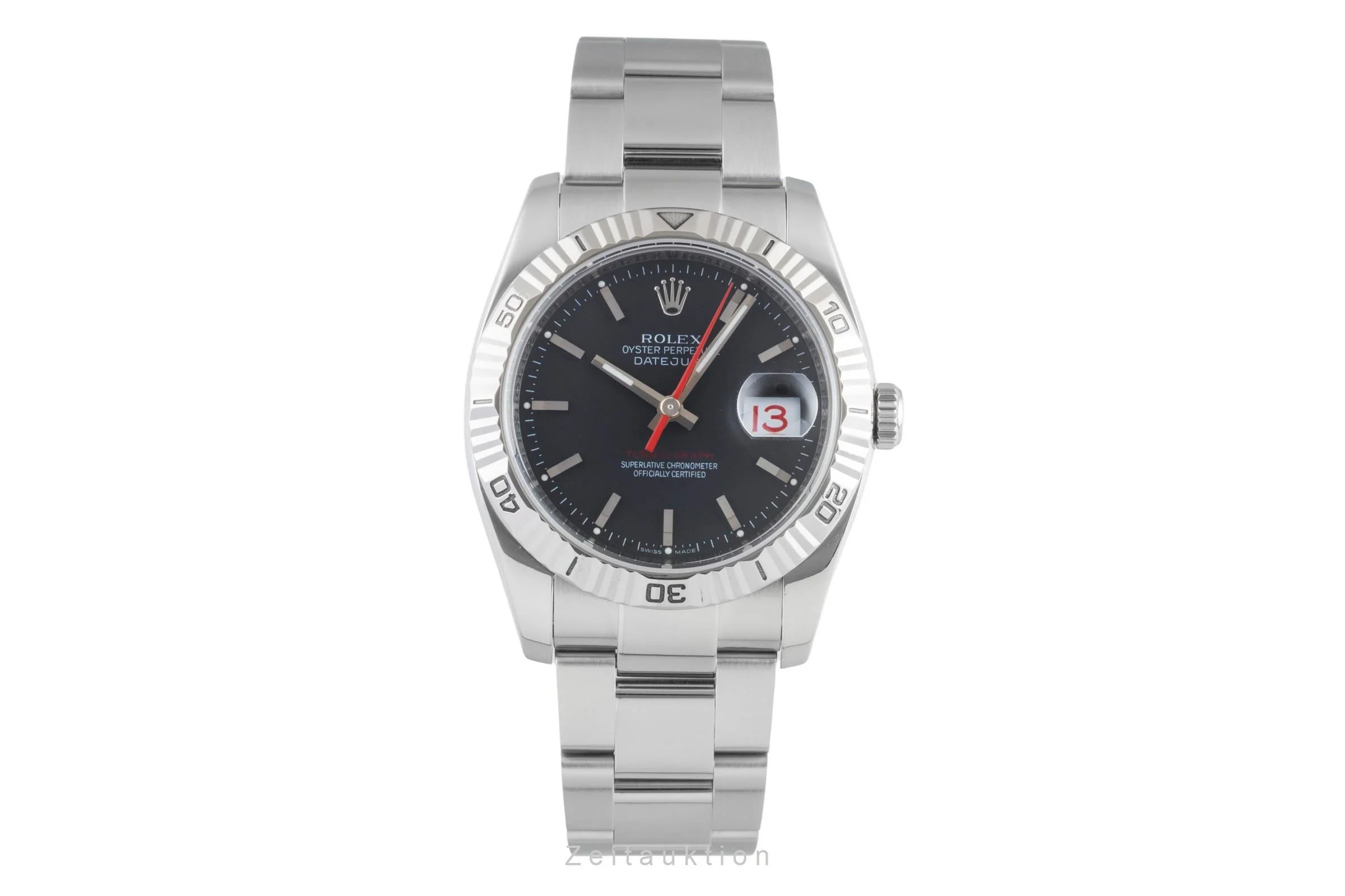 Rolex Datejust Turn-O-Graph steel / white gold automatic men's watch 116264  [2506264] - Image 5