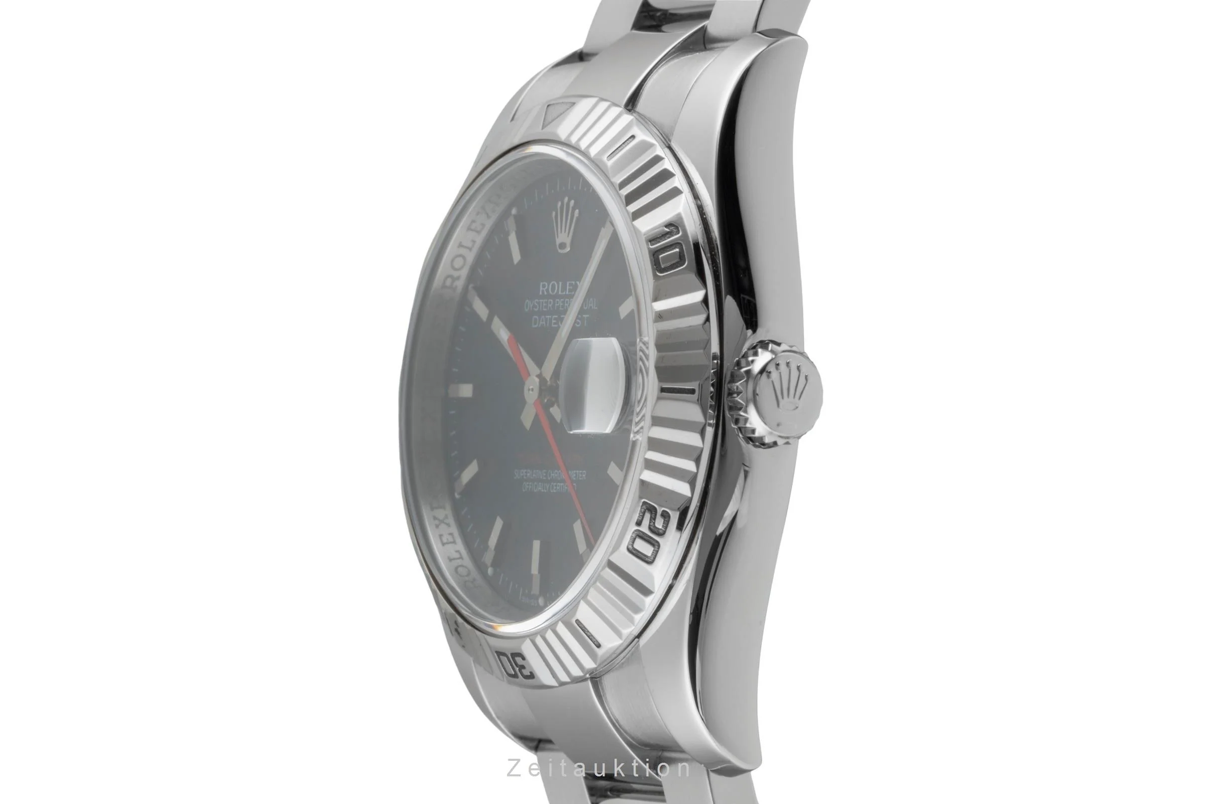 Rolex Datejust Turn-O-Graph steel / white gold automatic men's watch 116264  [2506264] - Image 7