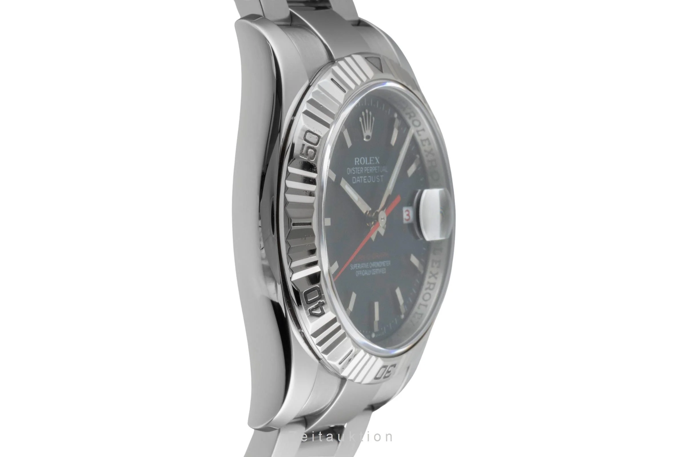 Rolex Datejust Turn-O-Graph steel / white gold automatic men's watch 116264  [2506264] - Image 8