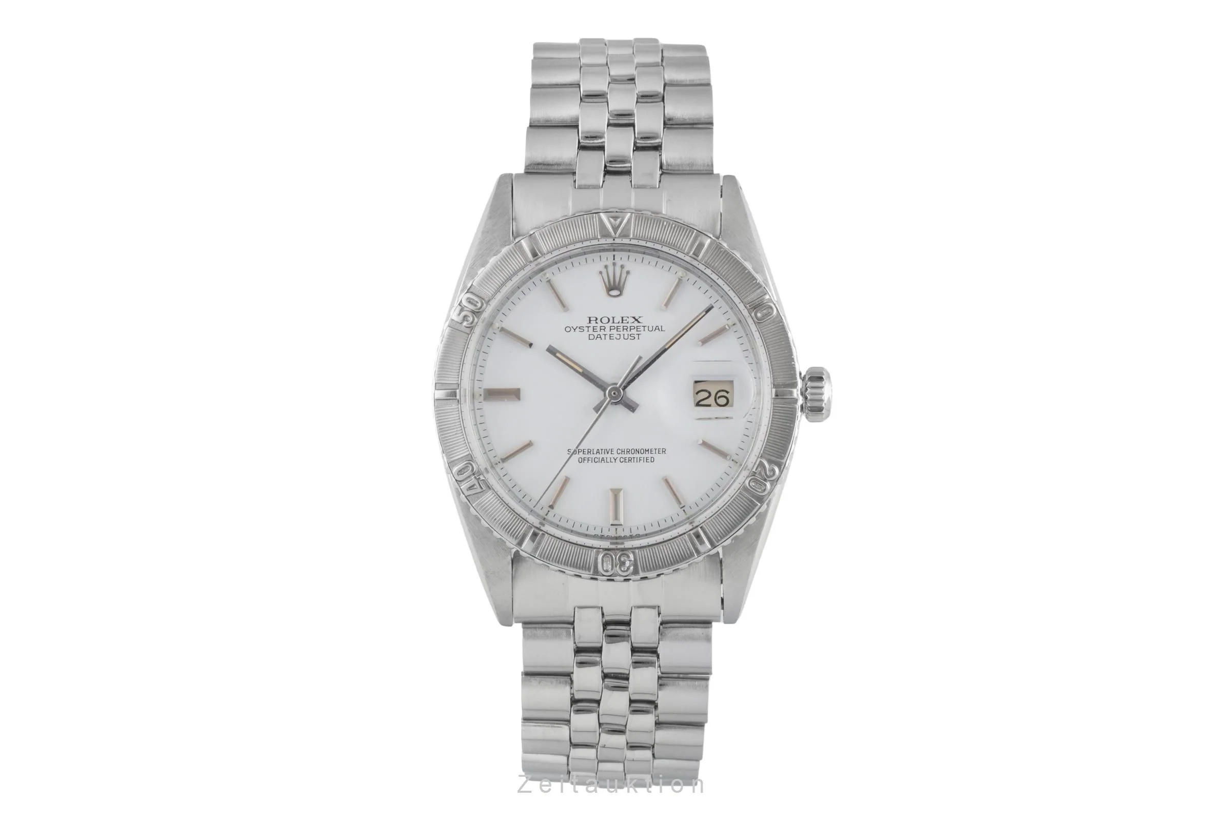 Rolex Datejust Turn-O-Graph steel / white gold automatic men's watch 1625 Vintage  [2503773] - Image 5