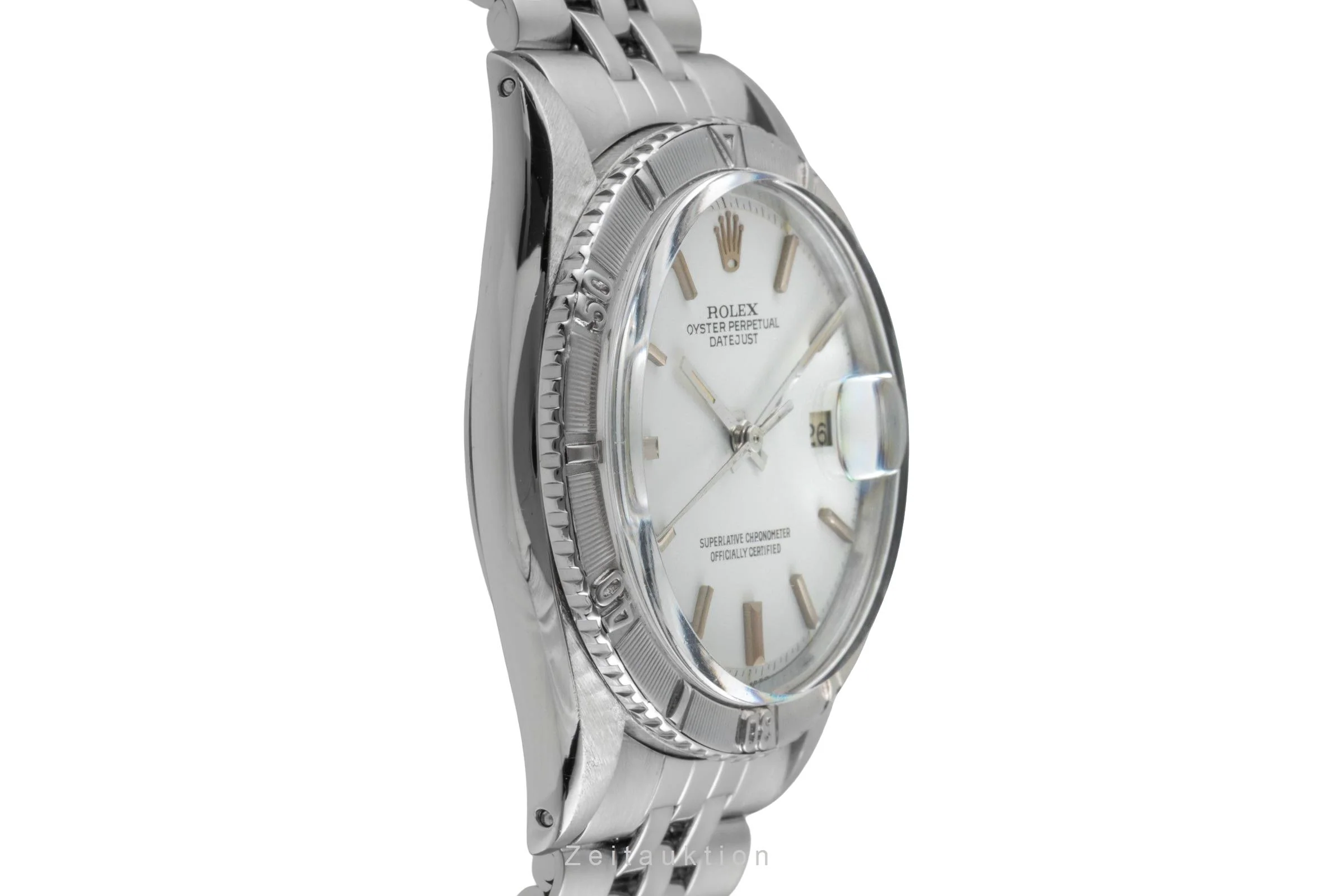 Rolex Datejust Turn-O-Graph steel / white gold automatic men's watch 1625 Vintage  [2503773] - Image 8