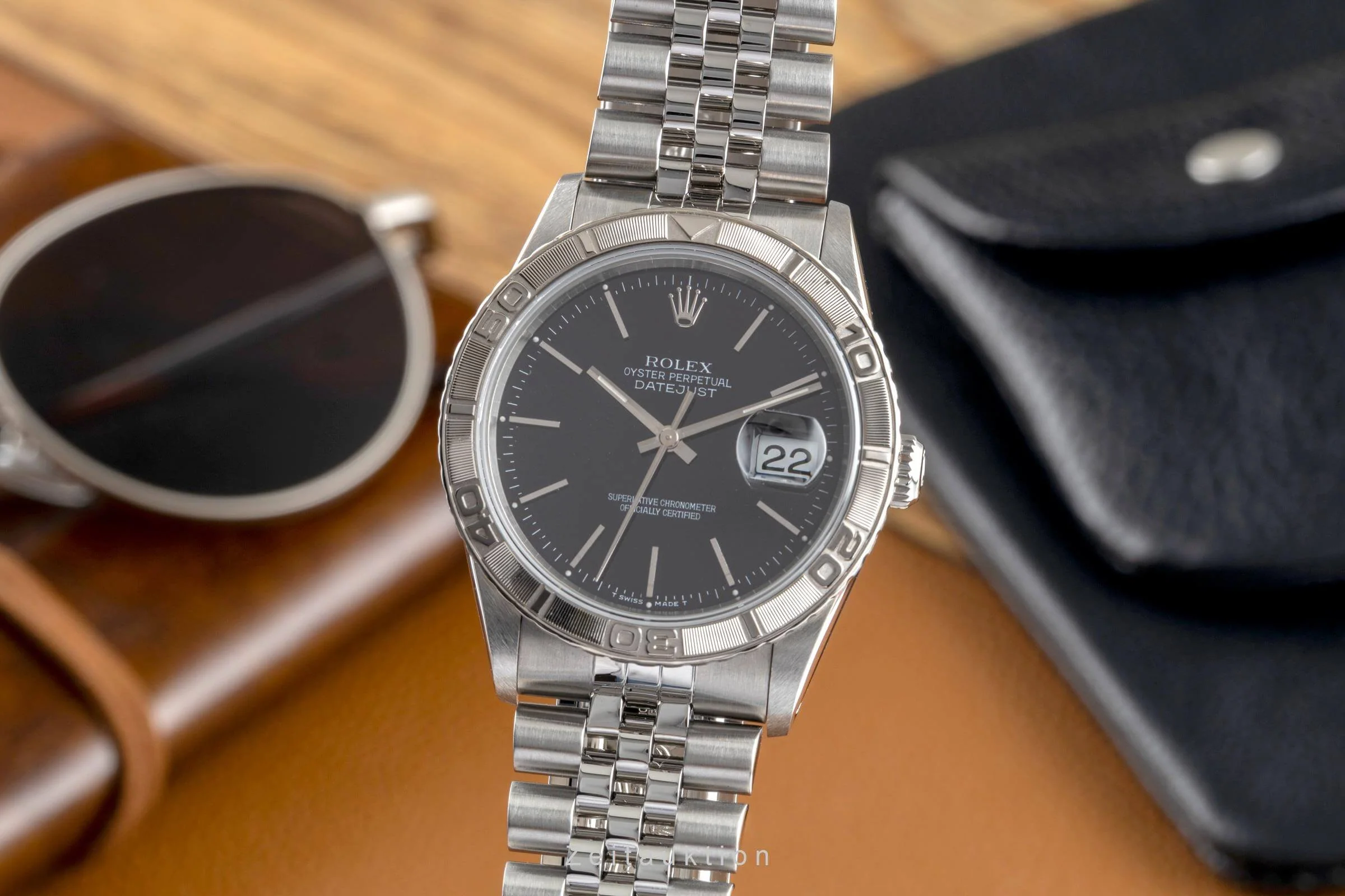 Rolex Datejust Turn-O-Graph steel / white gold automatic men's watch 16264  [2501731] - Image 2