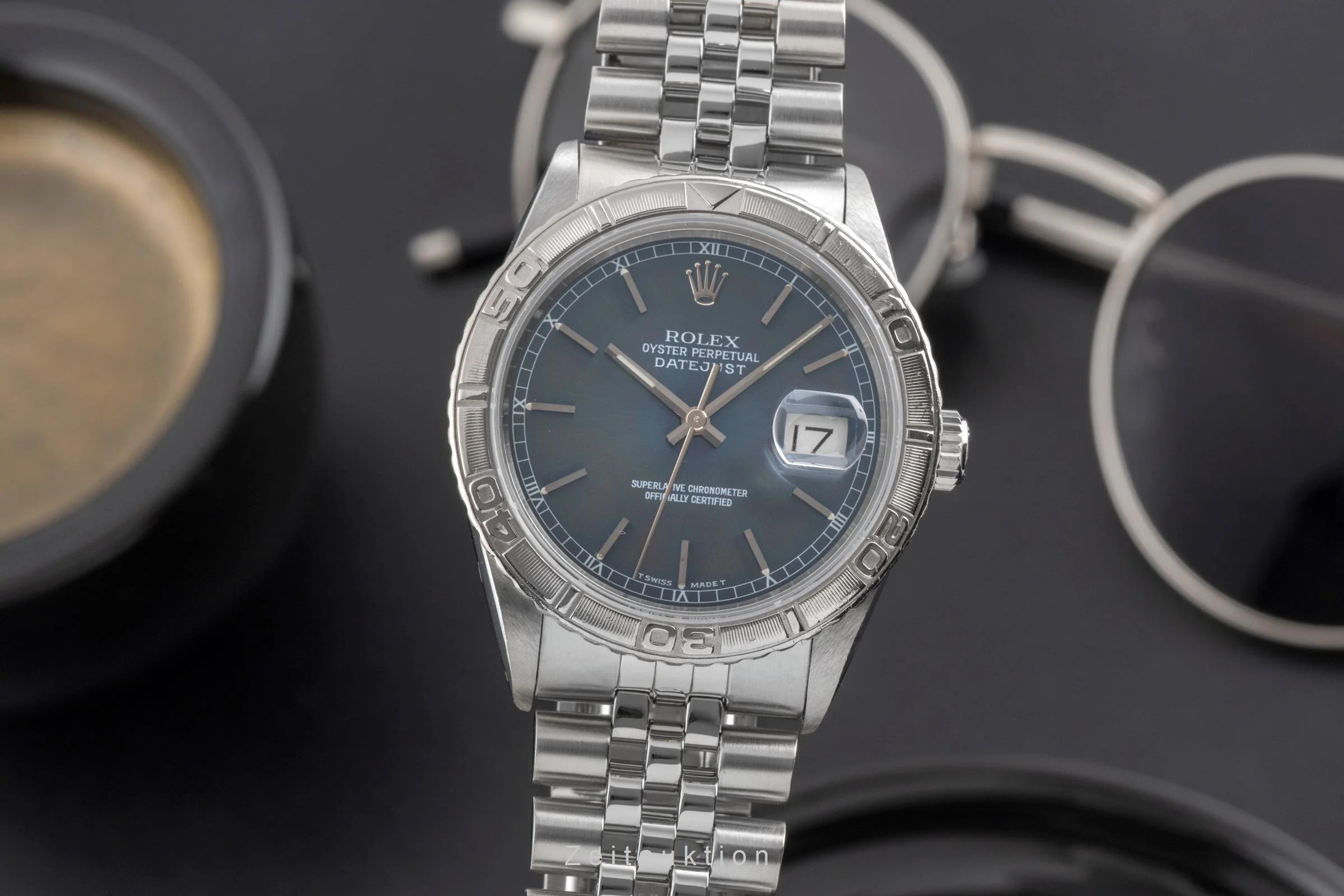 Rolex Datejust Turn-O-Graph steel / white gold automatic men's watch 16264  [2502235] - Image 2