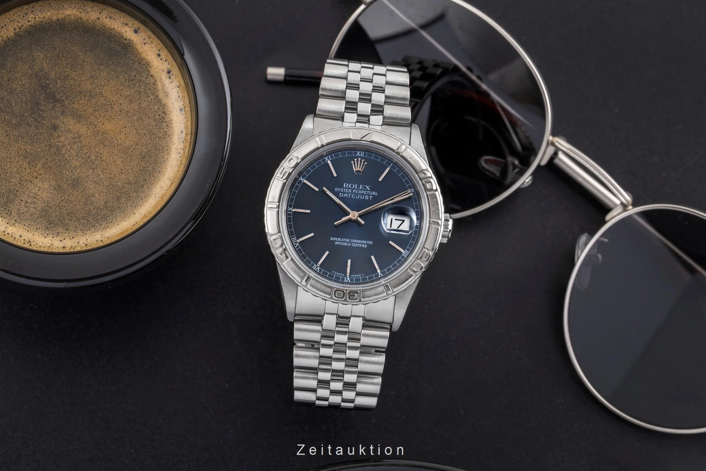 Rolex Datejust Turn-O-Graph steel / white gold automatic men's watch 16264  [2502235] - Image 4