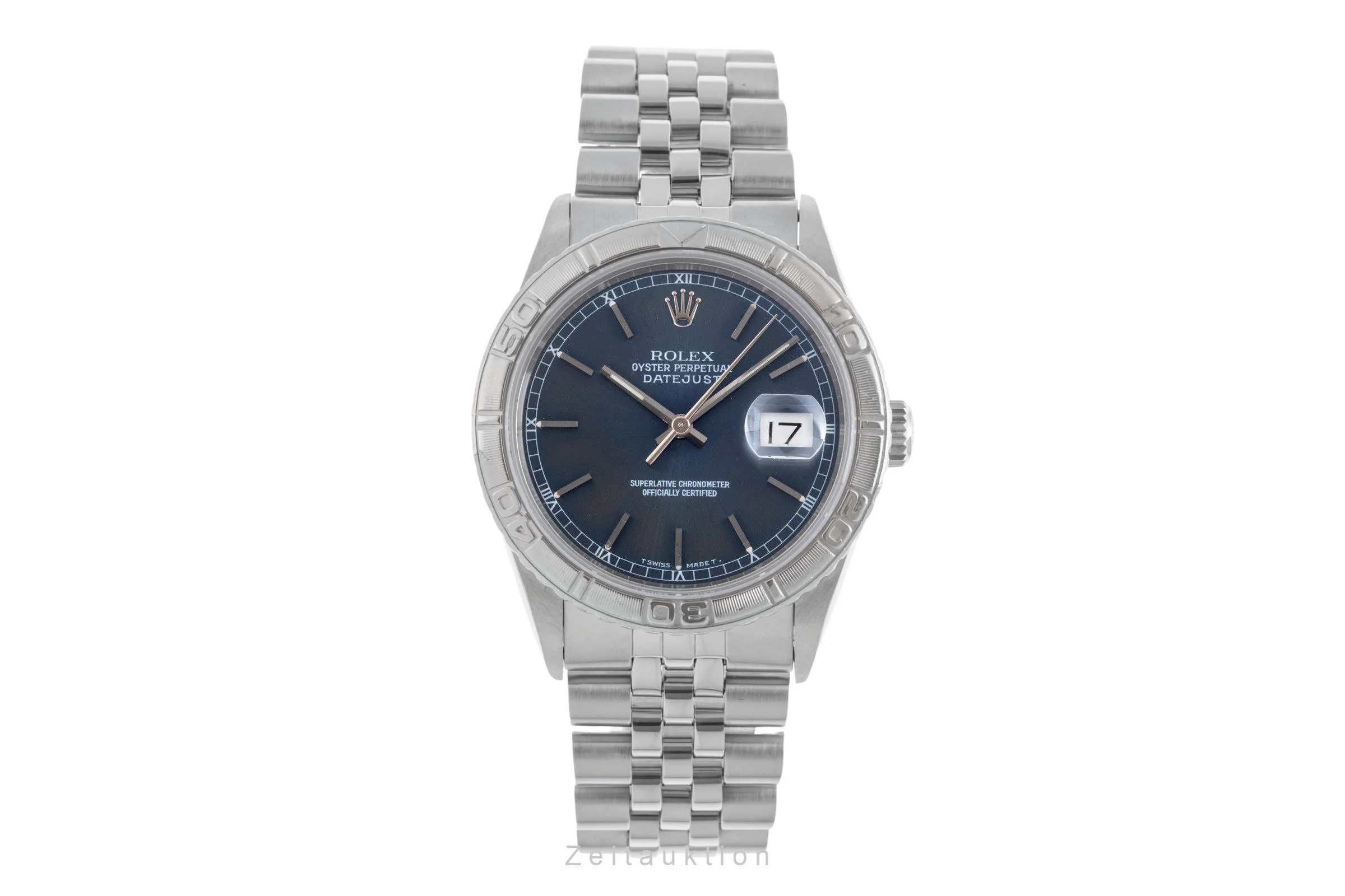 Rolex Datejust Turn-O-Graph steel / white gold automatic men's watch 16264  [2502235] - Image 5
