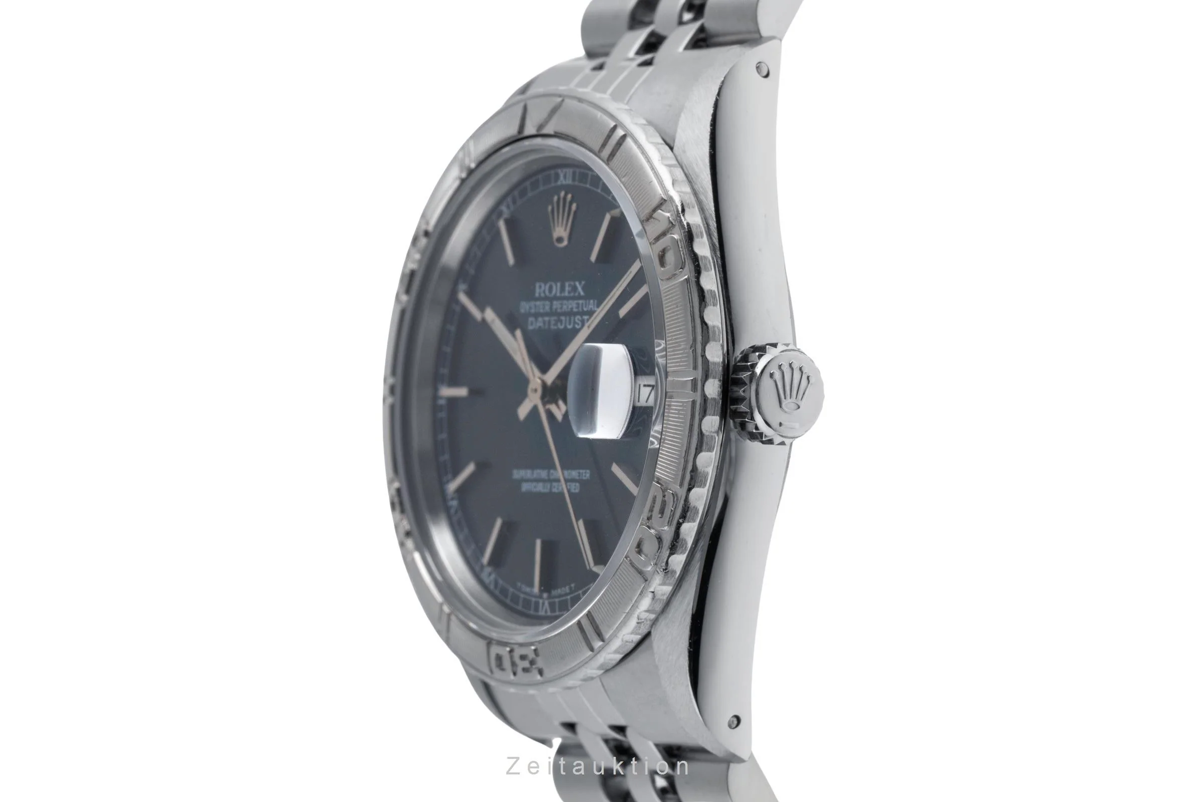 Rolex Datejust Turn-O-Graph steel / white gold automatic men's watch 16264  [2502235] - Image 7