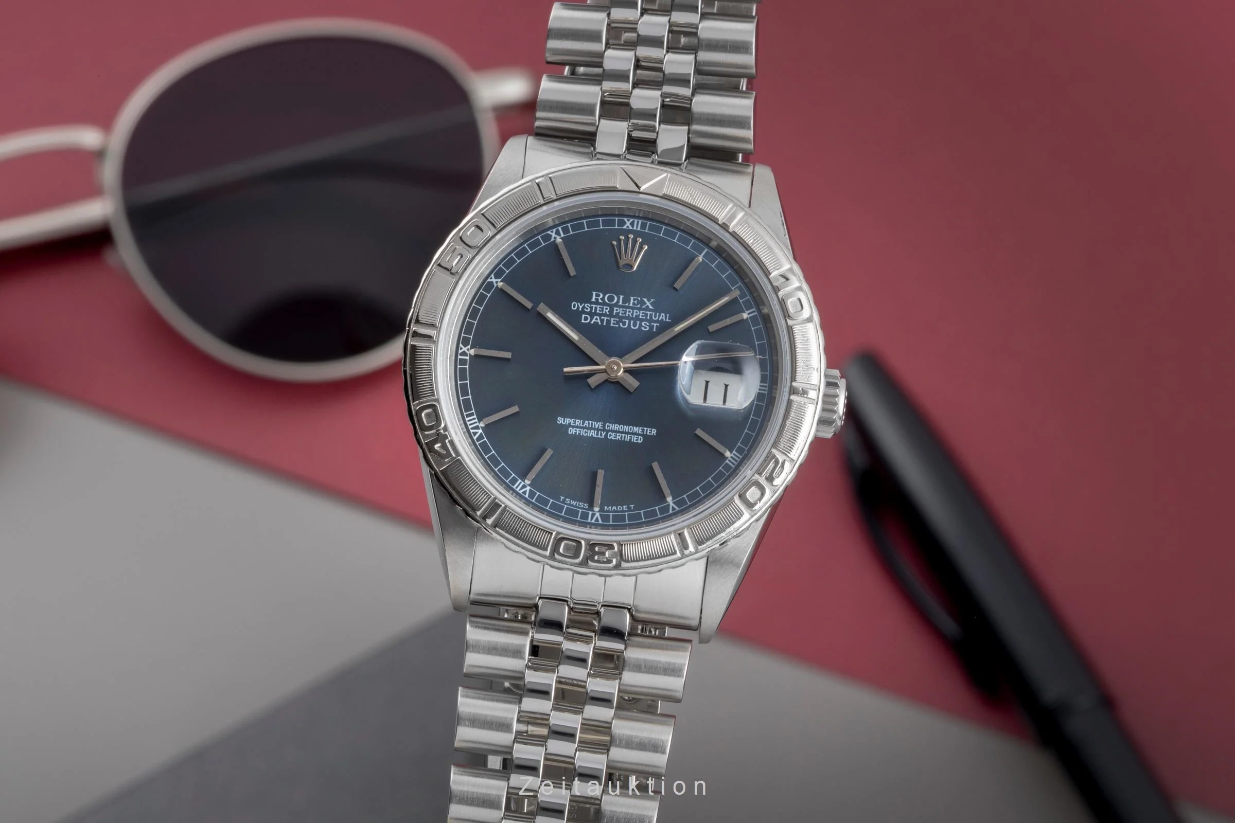 Rolex Datejust Turn-O-Graph steel / white gold automatic men's watch 16264  [2506539] - Image 2